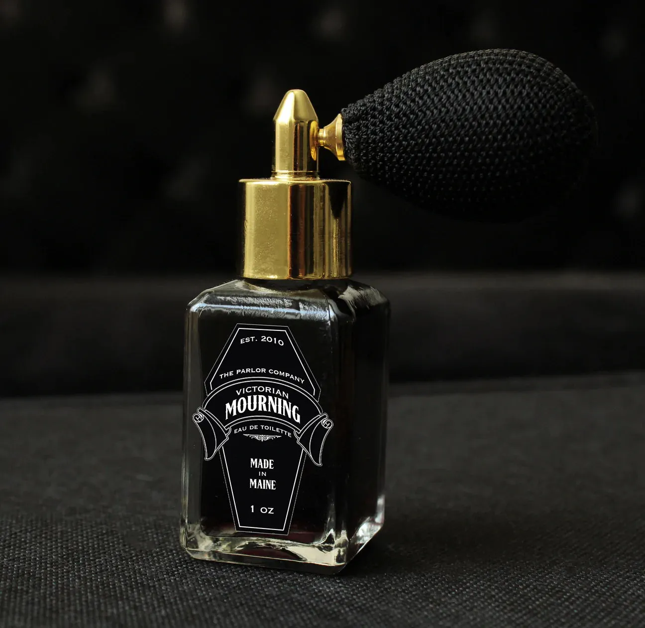 1 oz Victorian Funeral Perfume Atomizer by The Parlor Co.