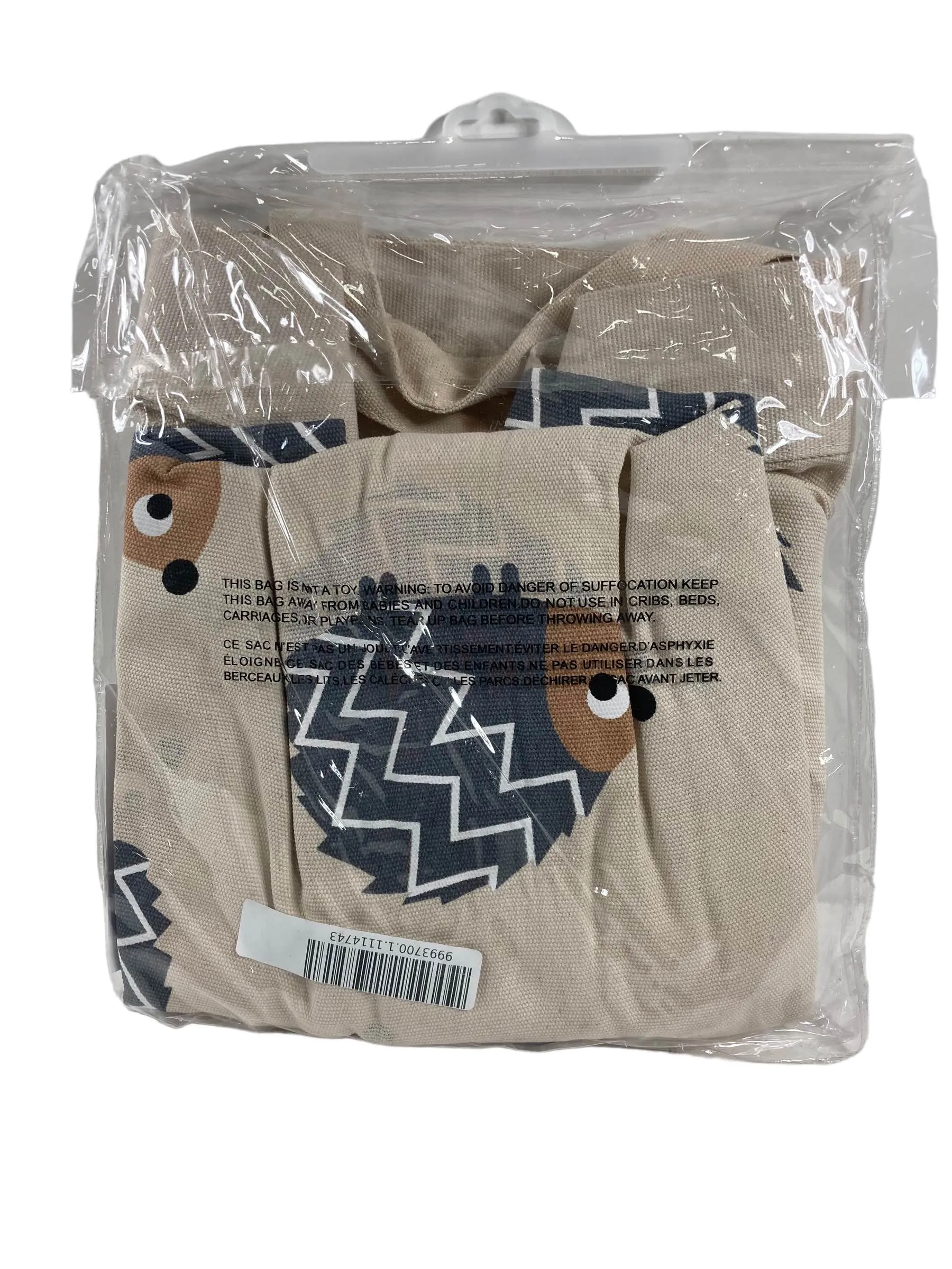 3 Sprouts Play Mat Bag, Hedgehog