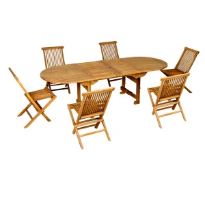 Abr Regal Outdoor Dining Set 7pcs