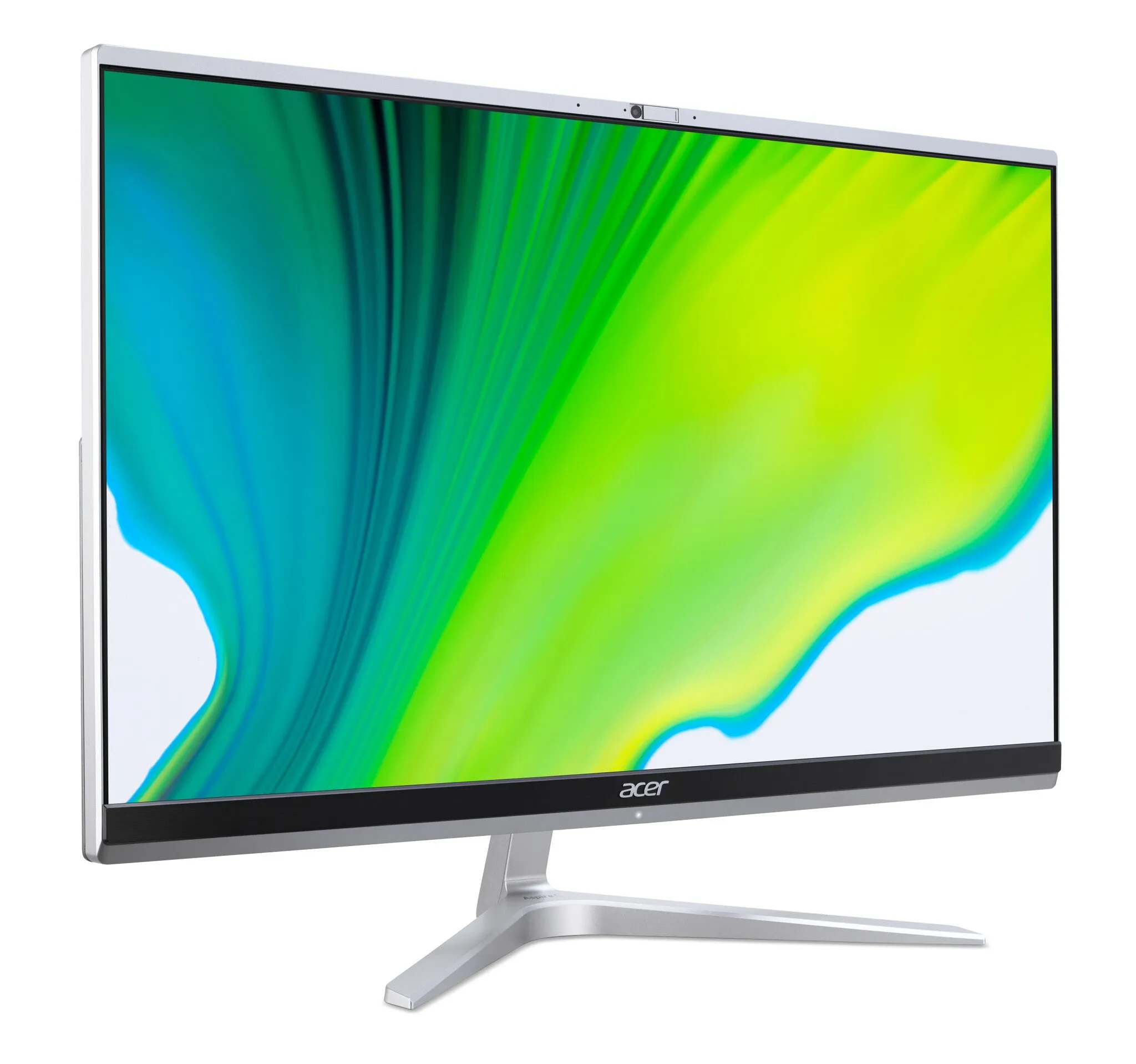 Acer Aspire C24-1651 All-in-One PC - (Intel Core i5-1135G, 8GB, 2TB HDD and 512GB SSD, NVIDIA GeForce MX450, 23.8 inch Full HD Touchscreen Display, Wireless Keyboard and Mouse, Windows 11, Silver)