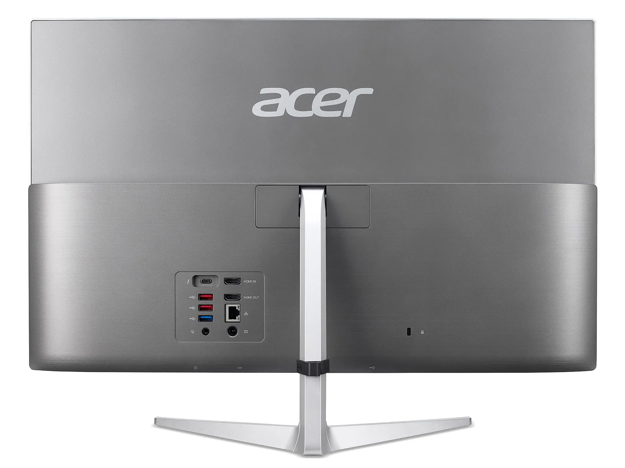 Acer Aspire C24-1651 All-in-One PC - (Intel Core i5-1135G, 8GB, 2TB HDD and 512GB SSD, NVIDIA GeForce MX450, 23.8 inch Full HD Touchscreen Display, Wireless Keyboard and Mouse, Windows 11, Silver)