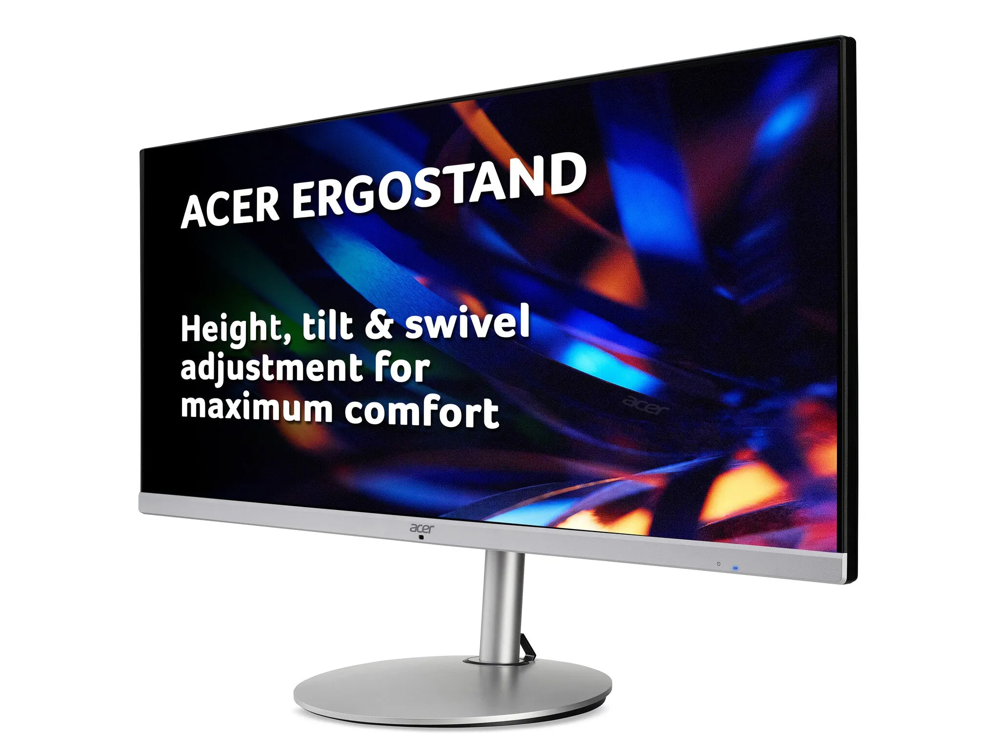 Acer CB2 CB342CK C 34" UltraWide Quad HD Monitor - 75Hz, 1ms, IPS, AMD FreeSync, Height Adjustable, Speakers, Silver