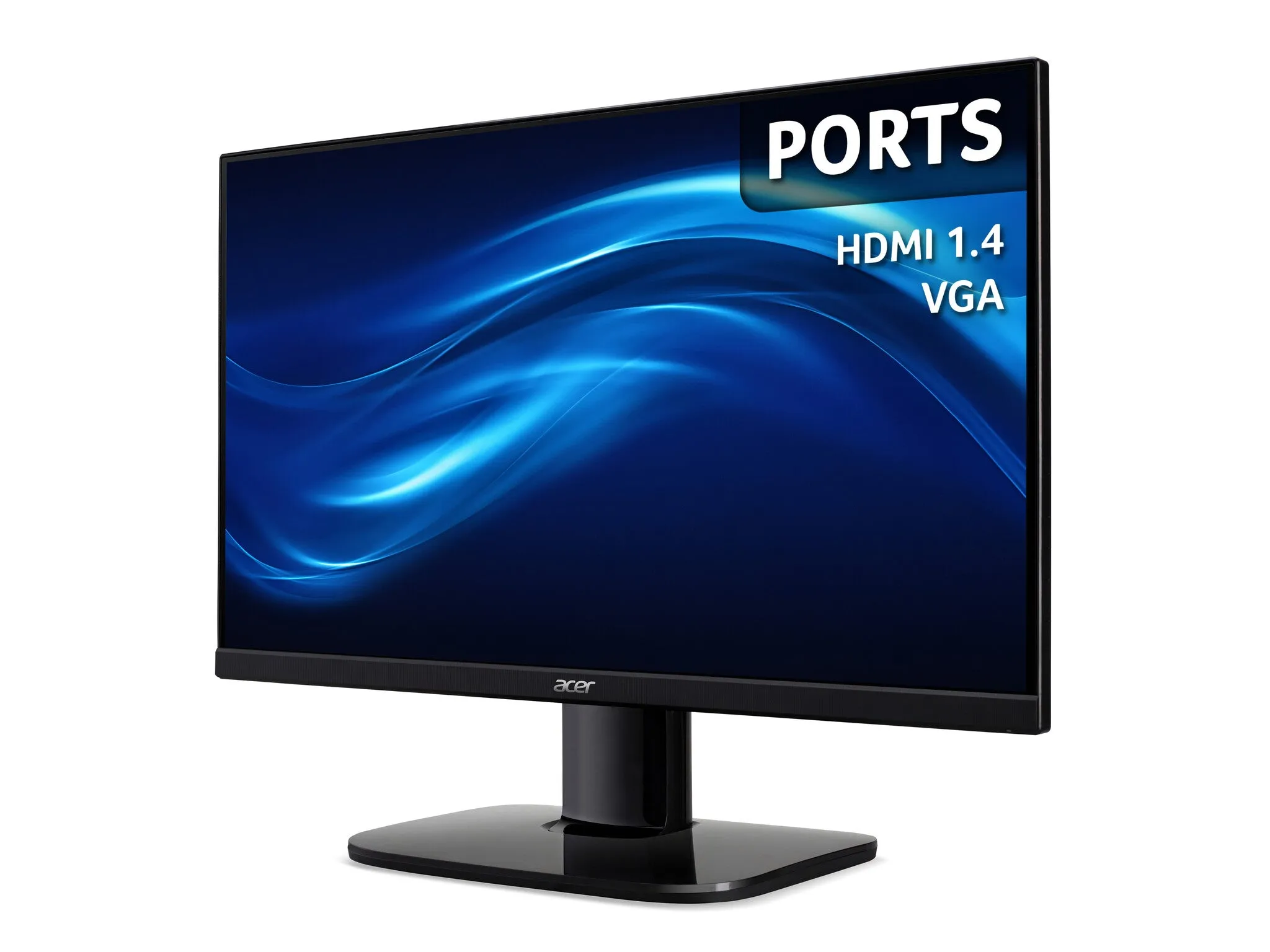 Acer KA240YHbi 23.8" Full HD Monitor - 100Hz, 1ms, VA, AMD FreeSync, Black