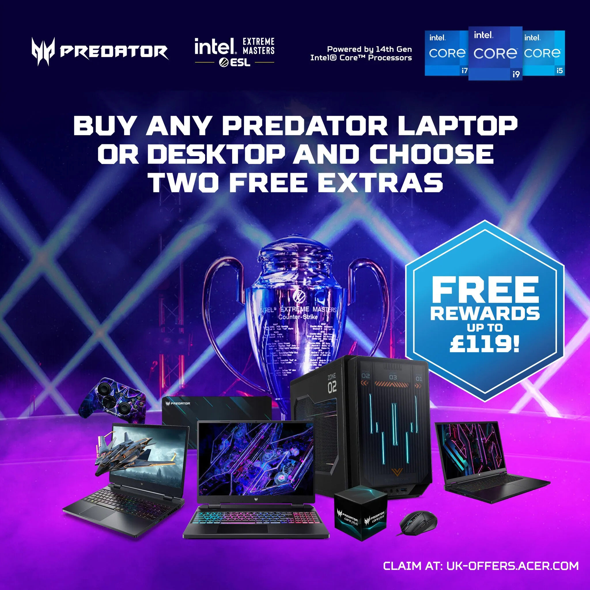 Acer Predator Helios Neo 16 PHN16-71 16" Gaming Laptop - Intel Core i7, RTX 4070, 16GB RAM, 1TB SSD, NVIDIA GeForce RTX 4070, WQXGA IPS 165Hz Display, Windows 11 Home