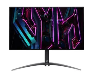 Acer Predator X27U 26.5" Wide Quad HD Gaming Monitor - 240Hz, 0.01ms, OLED, AMD FreeSync, Height Adjustable, Speakers, Black