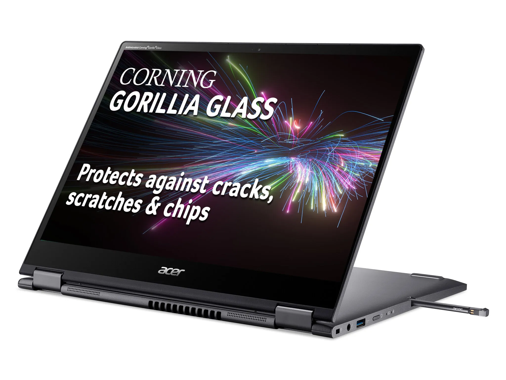 Acer Spin 5 SP513-55N 13" 2-in-1 Laptop - Intel Core i5-1135G7, 8GB RAM, 512GB SSD, Quad HD Touchscreen, Windows 10, Iron