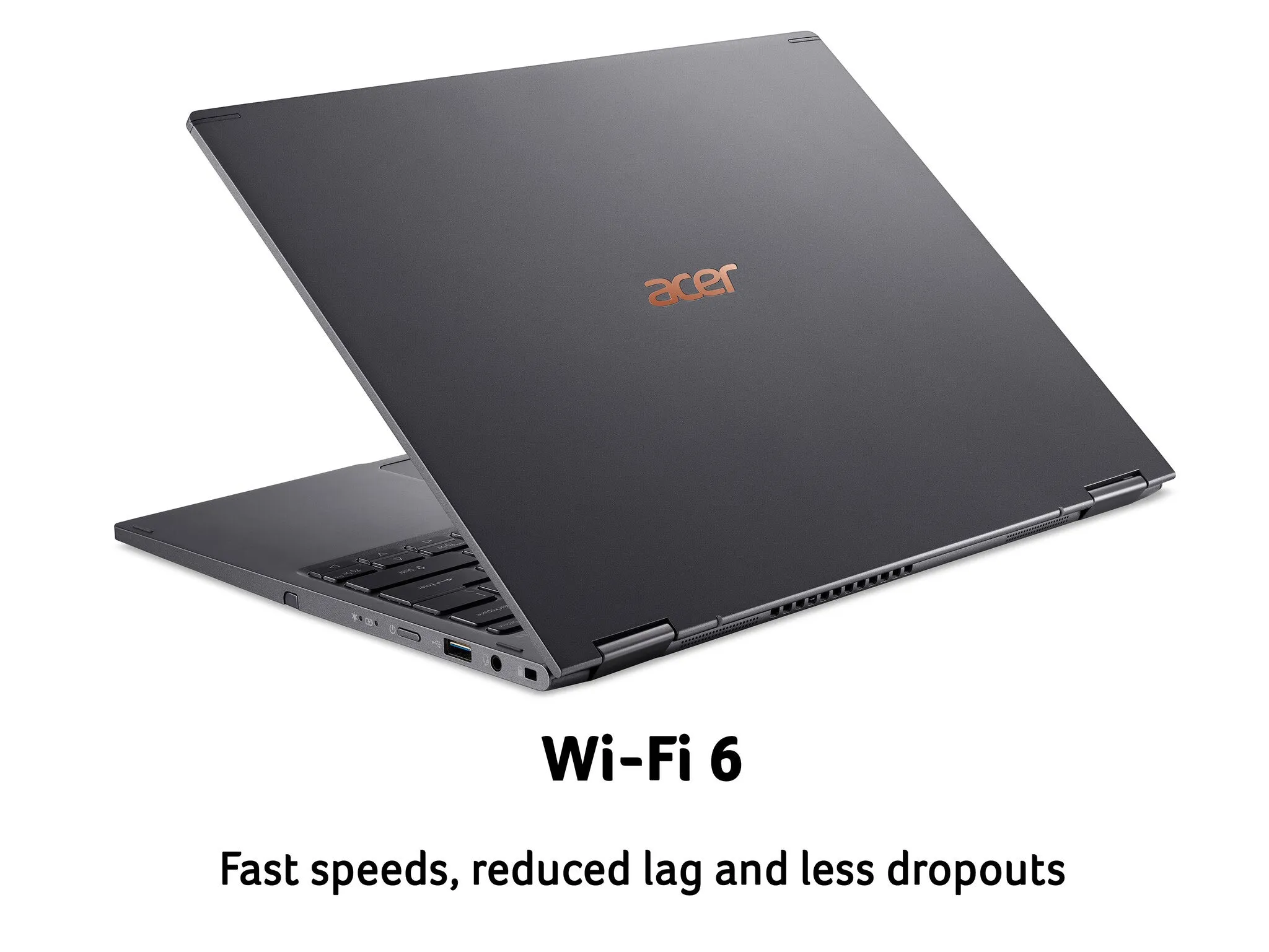 Acer Spin 5 SP513-55N 13" 2-in-1 Laptop - Intel Core i5-1135G7, 8GB RAM, 512GB SSD, Quad HD Touchscreen, Windows 10, Iron