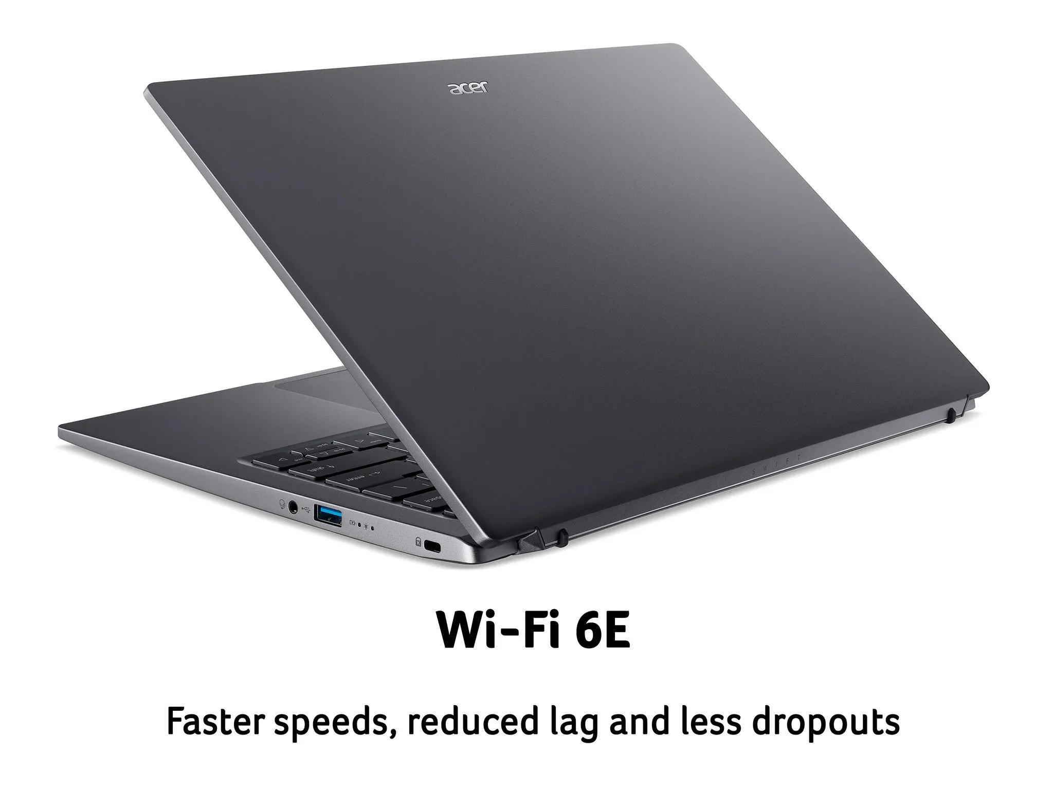 Acer Swift X SFX14-51G 14" Laptop - Intel Core i7-1260P, 16GB RAM, 1TB SSD, NVIDIA GeForce RTX 3050, Quad HD Display, Windows 11, Iron