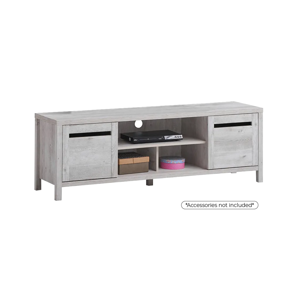Acmi Tv Cabinet 2Door L1500 x W390 x H500mm #BZL-TV1500 No Warranty
