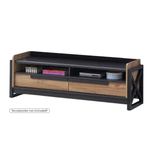 Acmi Tv Cabinet 2Door L1500 x W390 x H504mm #GHL-TV1500 No Warranty