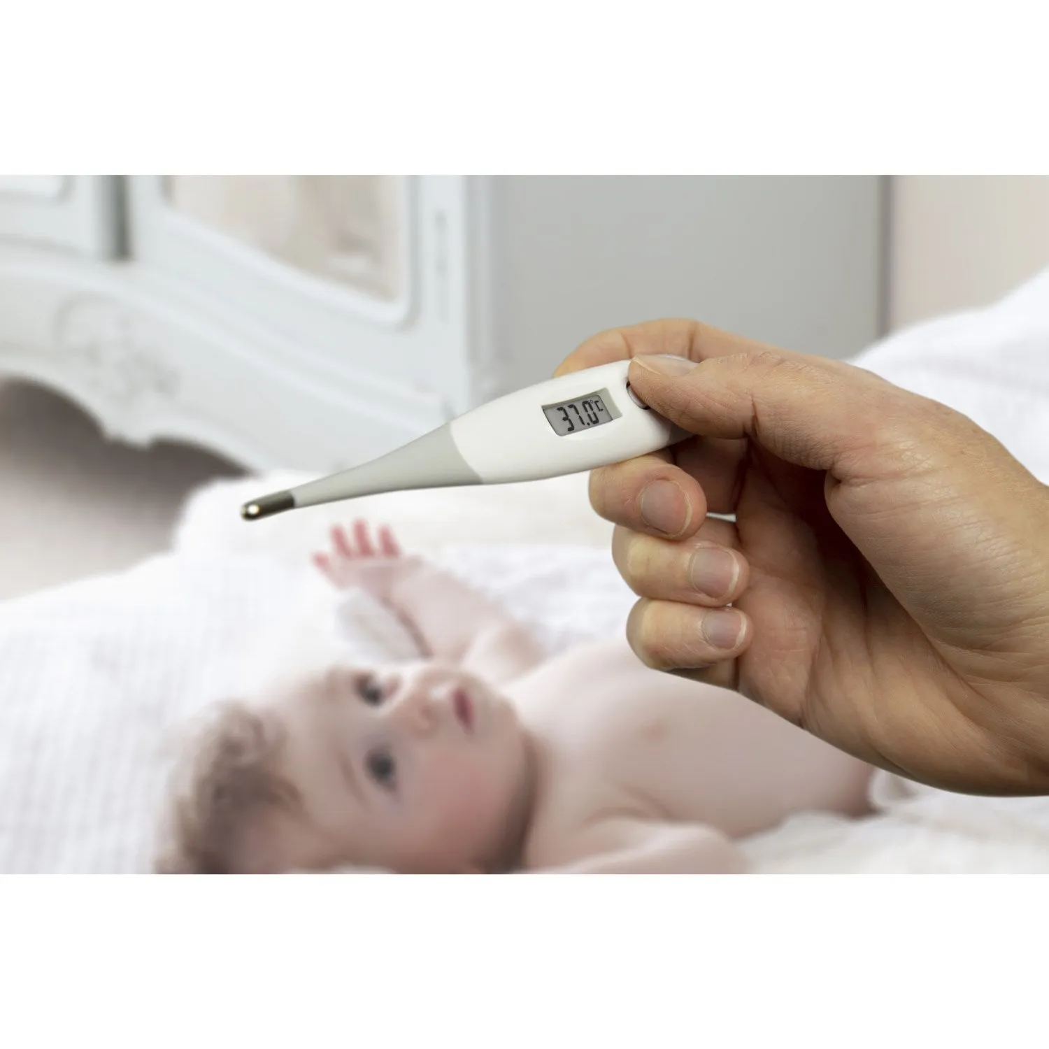 Alecto Grey Digital Thermometer