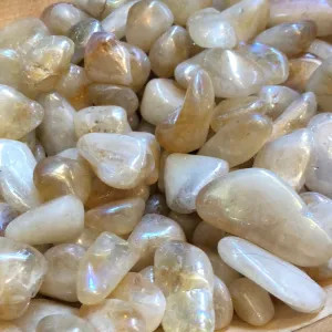 Angel Aura Citrine - Tumble Stone
