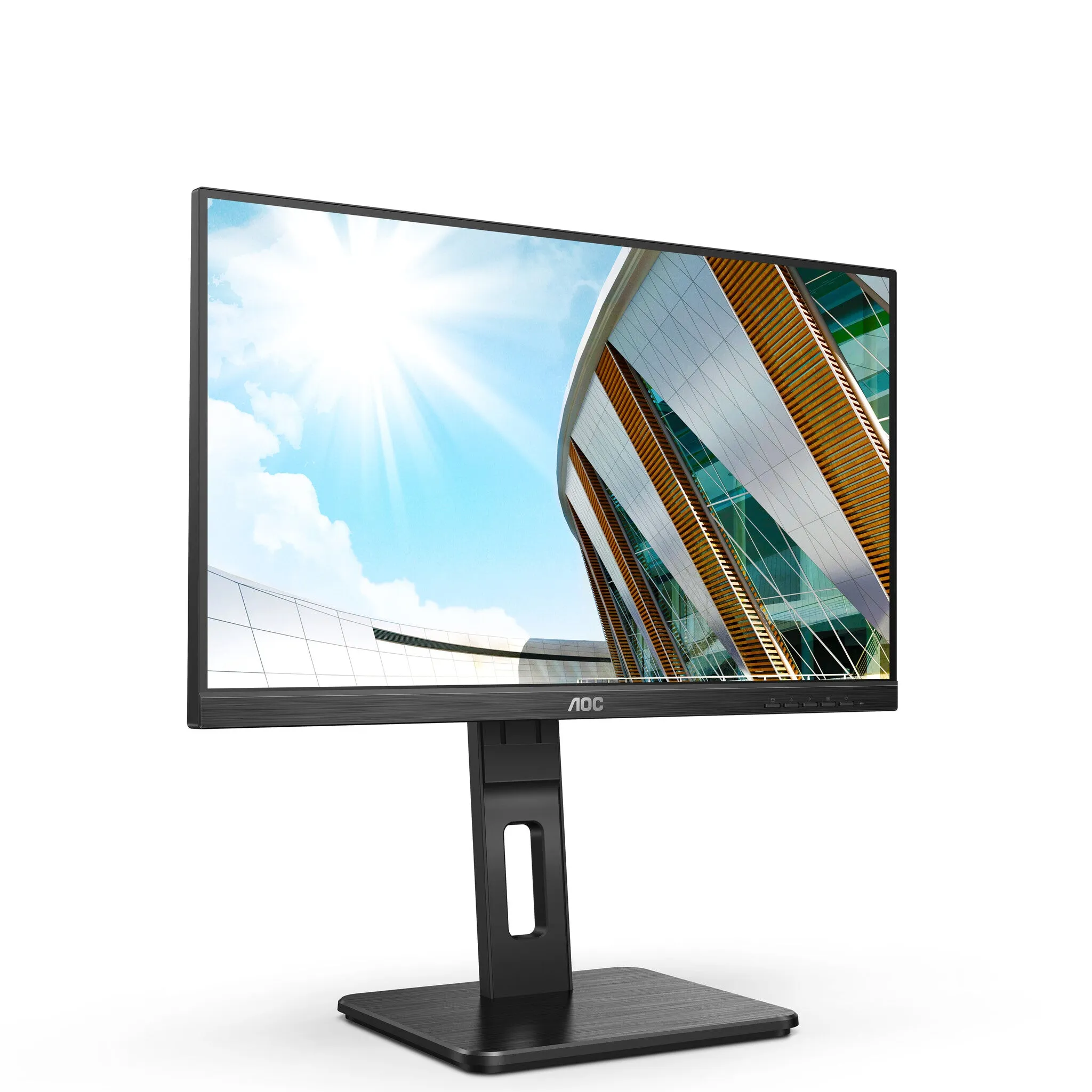 AOC 22P2DU 21.5" Full HD Monitor - 75Hz, 4ms, IPS, Height Adjustable, Speakers, Black