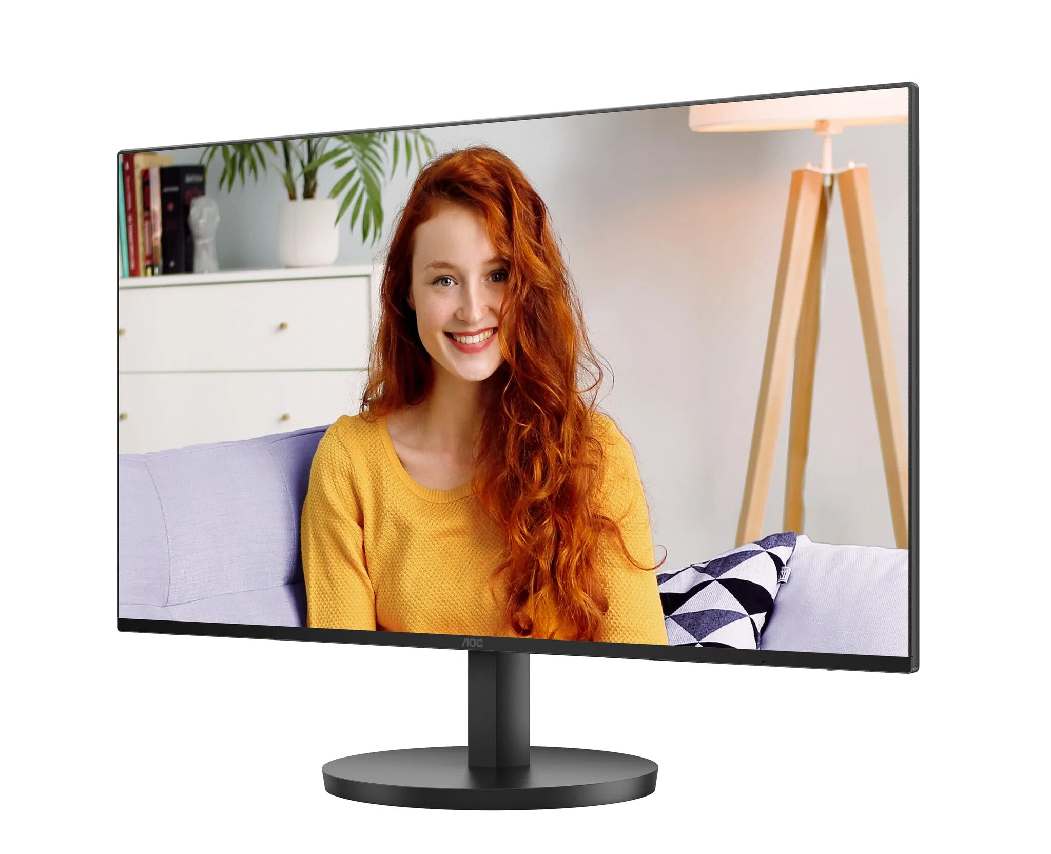 AOC 24B3CA2 23.8" Full HD Monitor - 100Hz, 4ms, IPS, Adaptive Sync, Speakers, Black