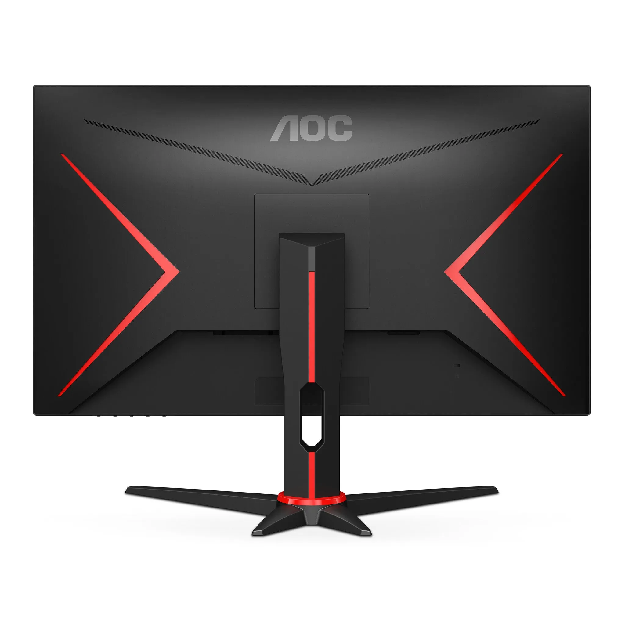 AOC 24G2SAE/BK 23.8" Full HD Gaming Monitor - 165Hz, 1ms, VA, AMD FreeSync Premium, Speakers, Black and Red