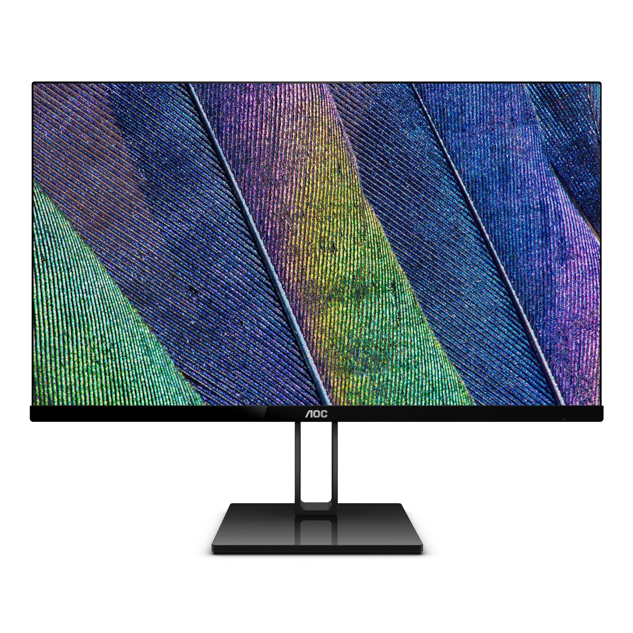 AOC 24V2Q 23.8" Full HD Monitor - 75Hz, 5ms, IPS, AMD FreeSync, Black