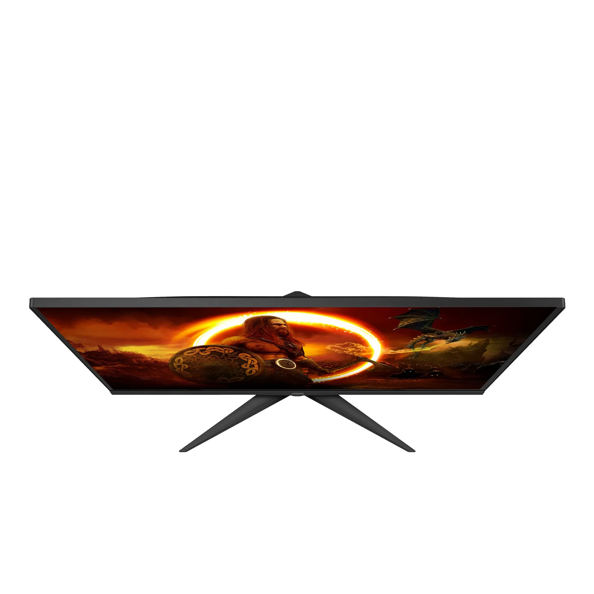 AOC 27G2SAE/BK 27" Full HD Gaming Monitor - 165Hz, 1ms, VA, AMD FreeSync Premium, Speakers, Black and Red