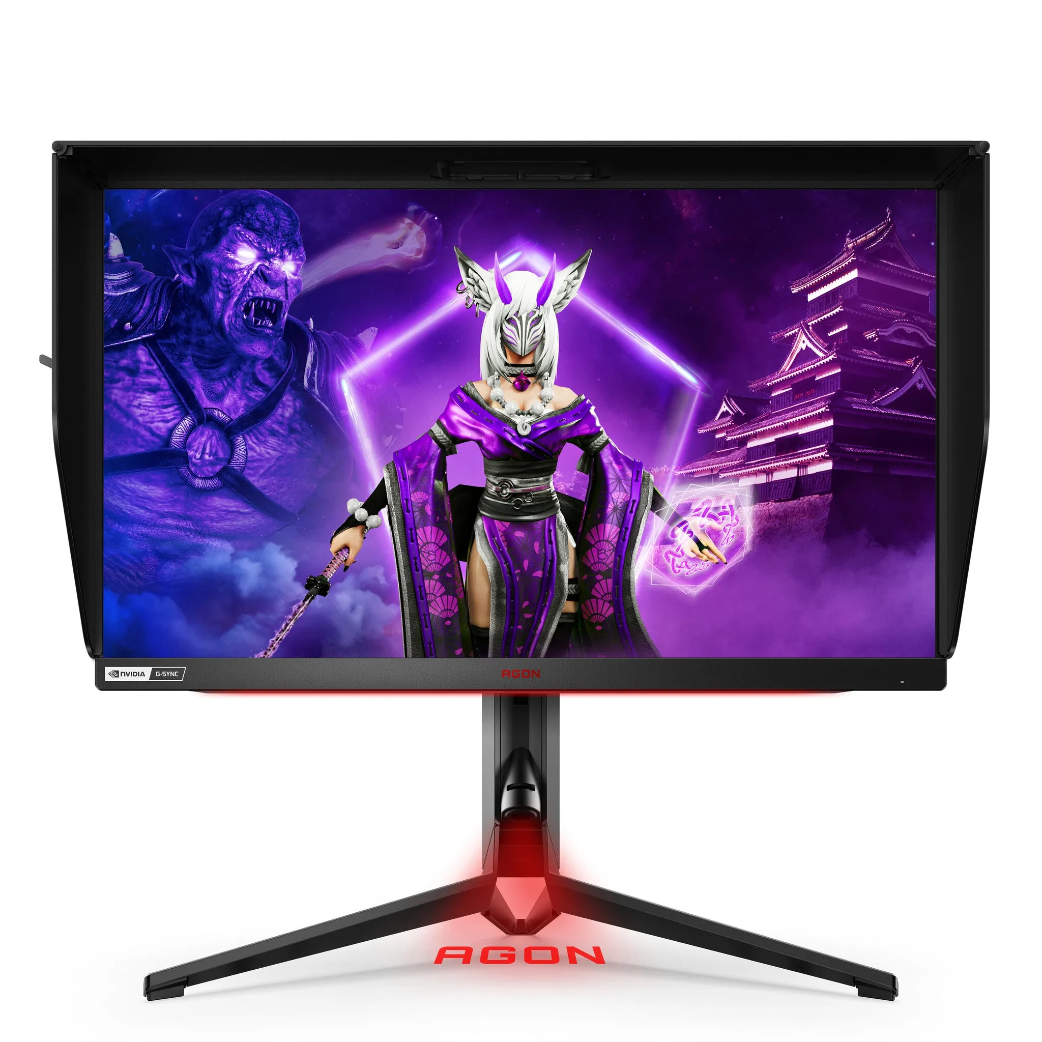 AOC AG254FG 24.5" Full HD Gaming Monitor - 360Hz, 1ms, IPS, NVIDIA G-Sync, Height Adjustable, Speakers, Black