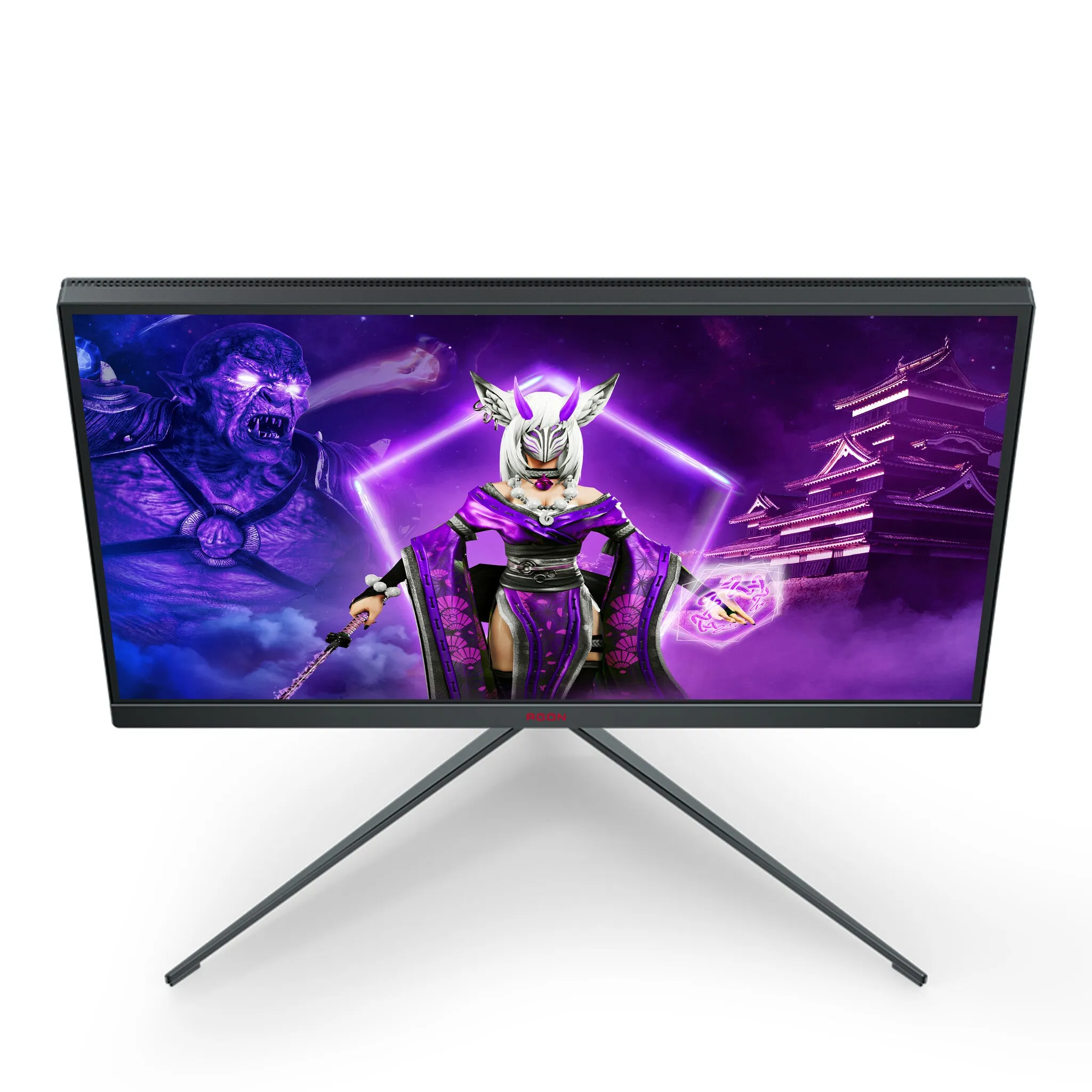 AOC AG274QG 27" Quad HD Gaming Monitor - 240Hz, 1ms, IPS, G-SYNC Ultimate, Height Adjustable, Speakers, Black and Red