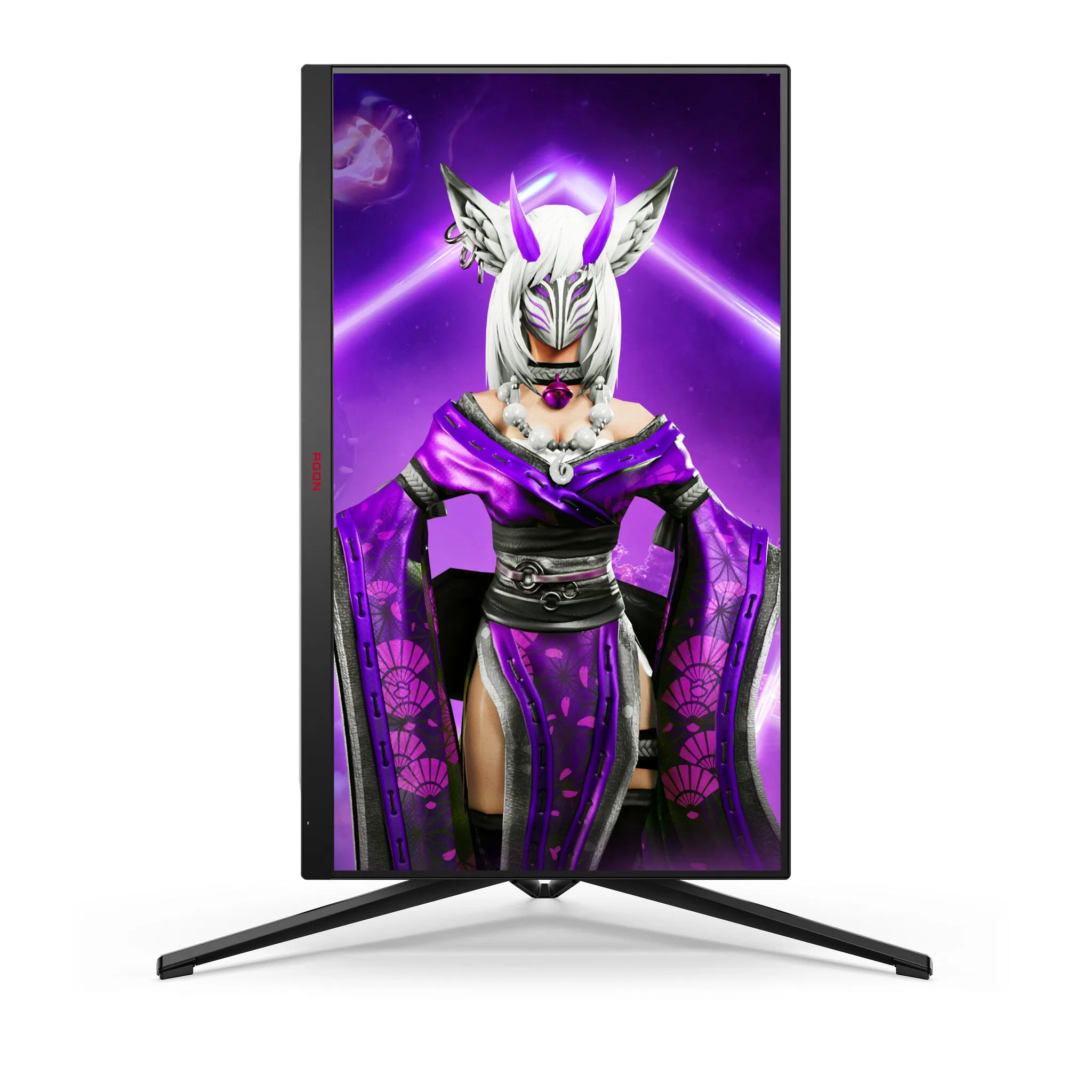 AOC AG274QG 27" Quad HD Gaming Monitor - 240Hz, 1ms, IPS, G-SYNC Ultimate, Height Adjustable, Speakers, Black and Red