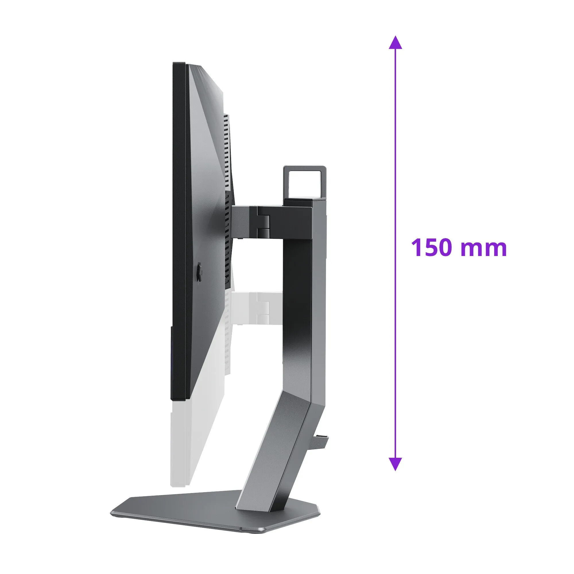 AOC AG276FK 27" Full HD Gaming Monitor - 520Hz, 0.5ms, Fast IPS, Adaptive Sync, Height Adjustable, Speakers, Black and Grey