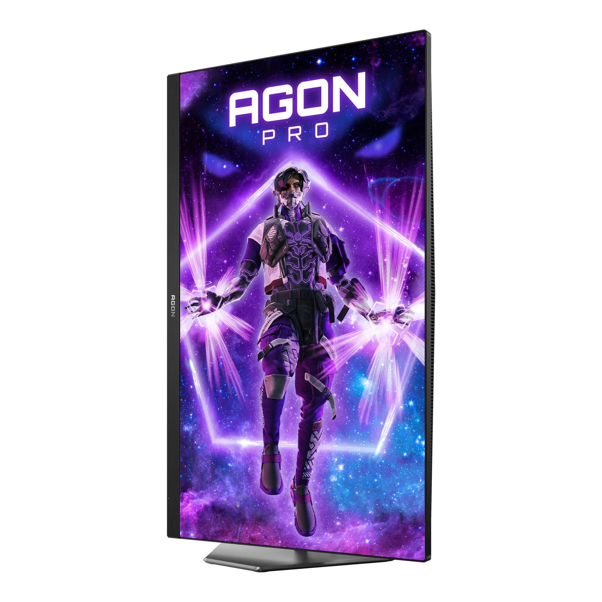 AOC AG276FK 27" Full HD Gaming Monitor - 520Hz, 0.5ms, Fast IPS, Adaptive Sync, Height Adjustable, Speakers, Black and Grey