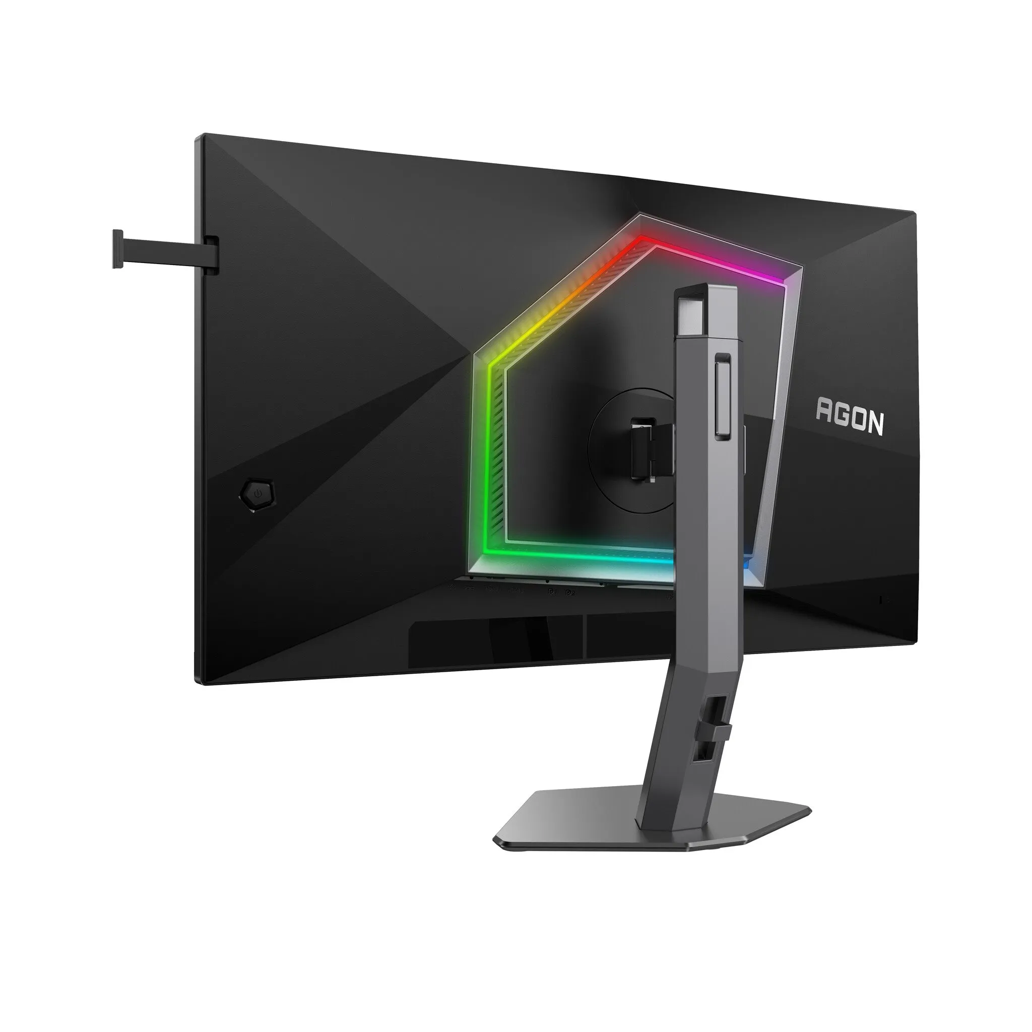 AOC AG276FK 27" Full HD Gaming Monitor - 520Hz, 0.5ms, Fast IPS, Adaptive Sync, Height Adjustable, Speakers, Black and Grey