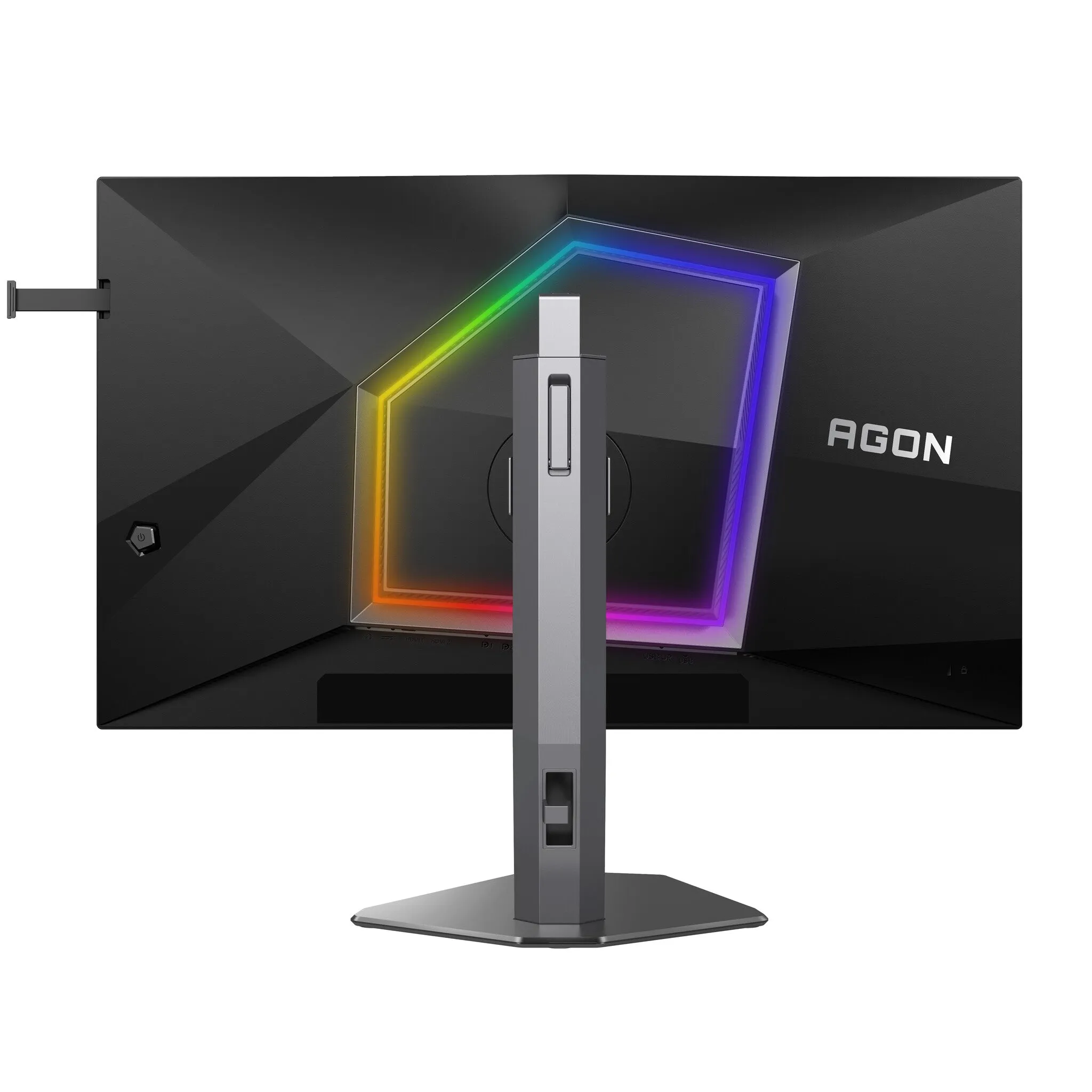 AOC AG276FK 27" Full HD Gaming Monitor - 520Hz, 0.5ms, Fast IPS, Adaptive Sync, Height Adjustable, Speakers, Black and Grey