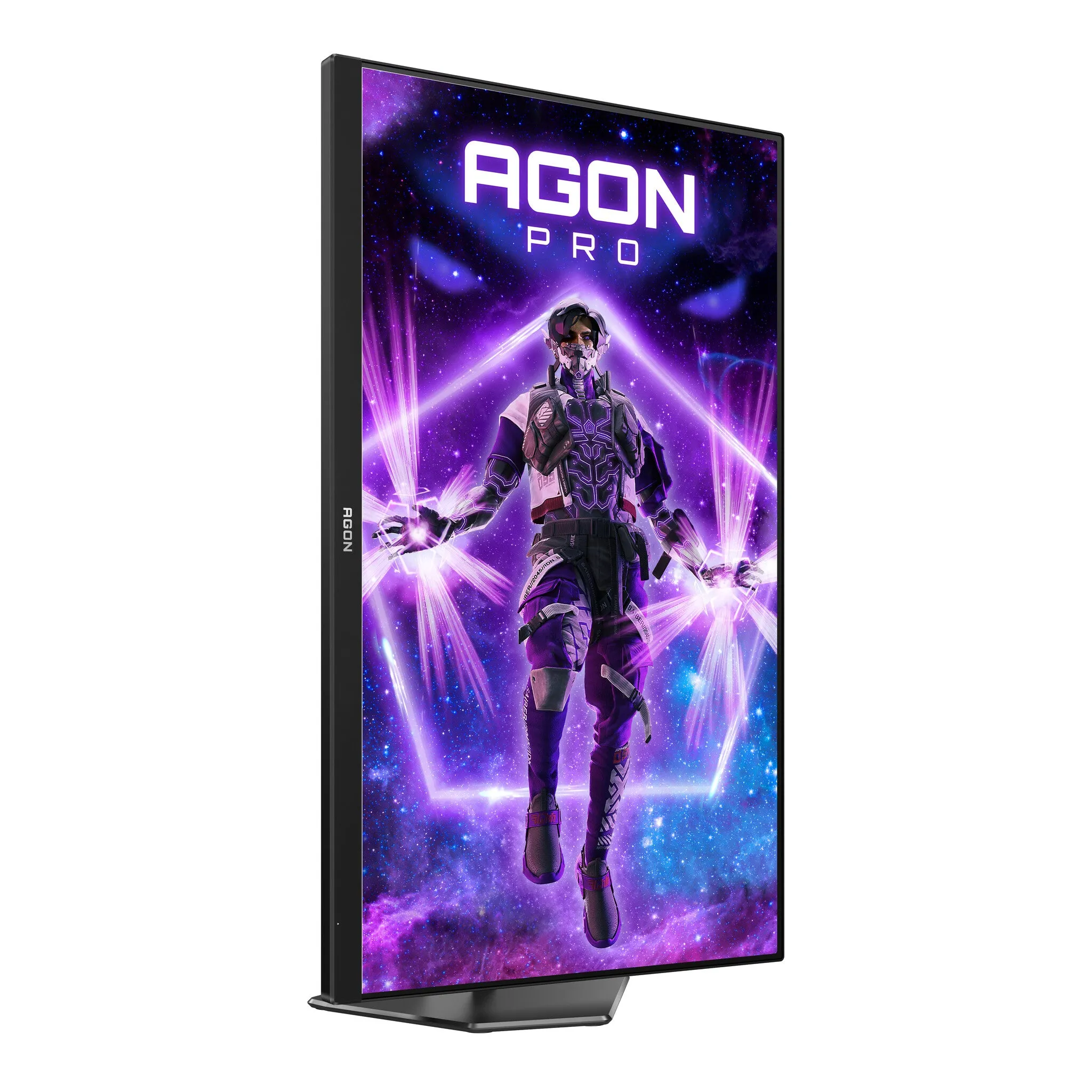 AOC AG276FK 27" Full HD Gaming Monitor - 520Hz, 0.5ms, Fast IPS, Adaptive Sync, Height Adjustable, Speakers, Black and Grey