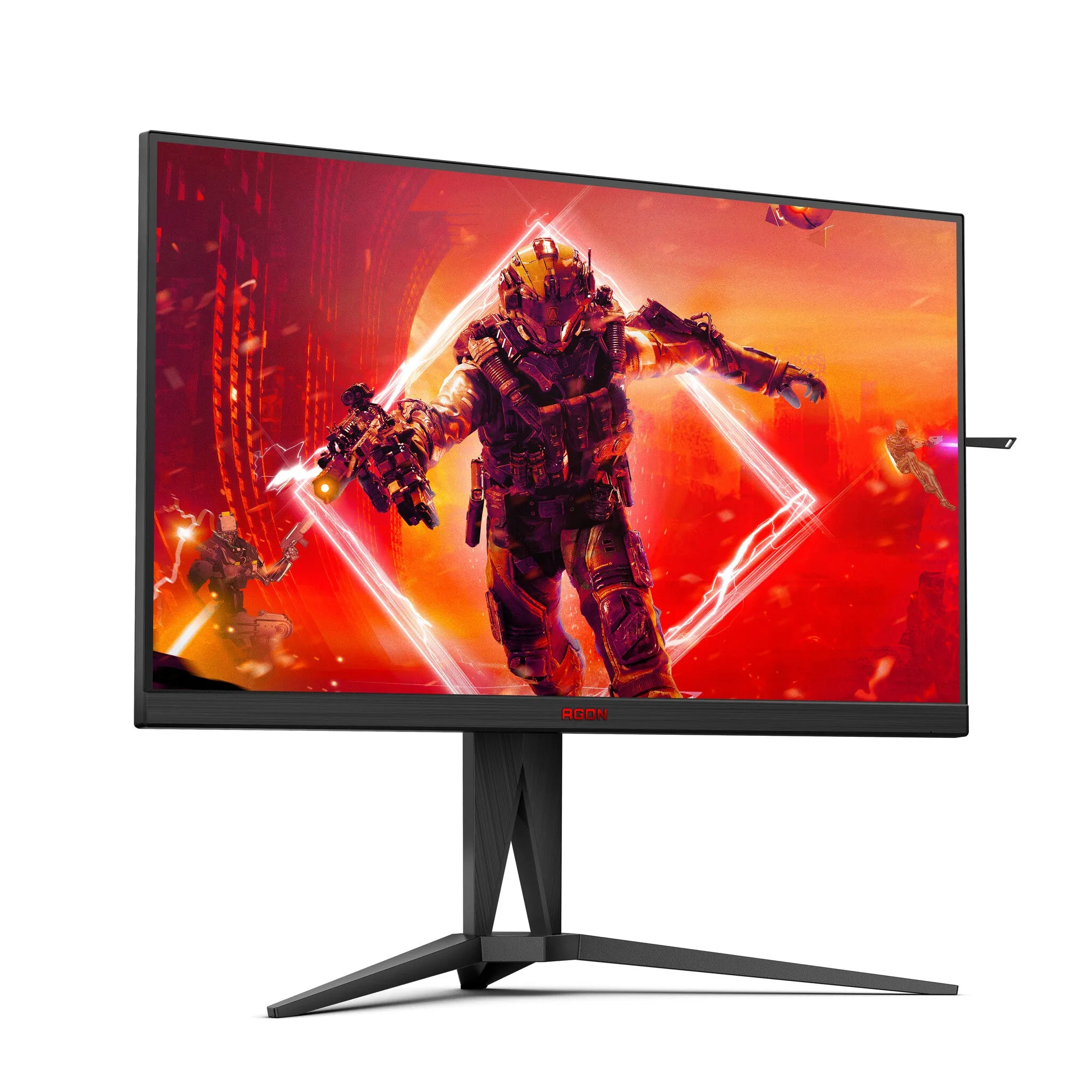 AOC AGON 5 AG325QZN/EU 31.5" Quad HD Gaming Monitor - 240Hz, 0.5ms, VA, AMD FreeSync, Height Adjustable, Black