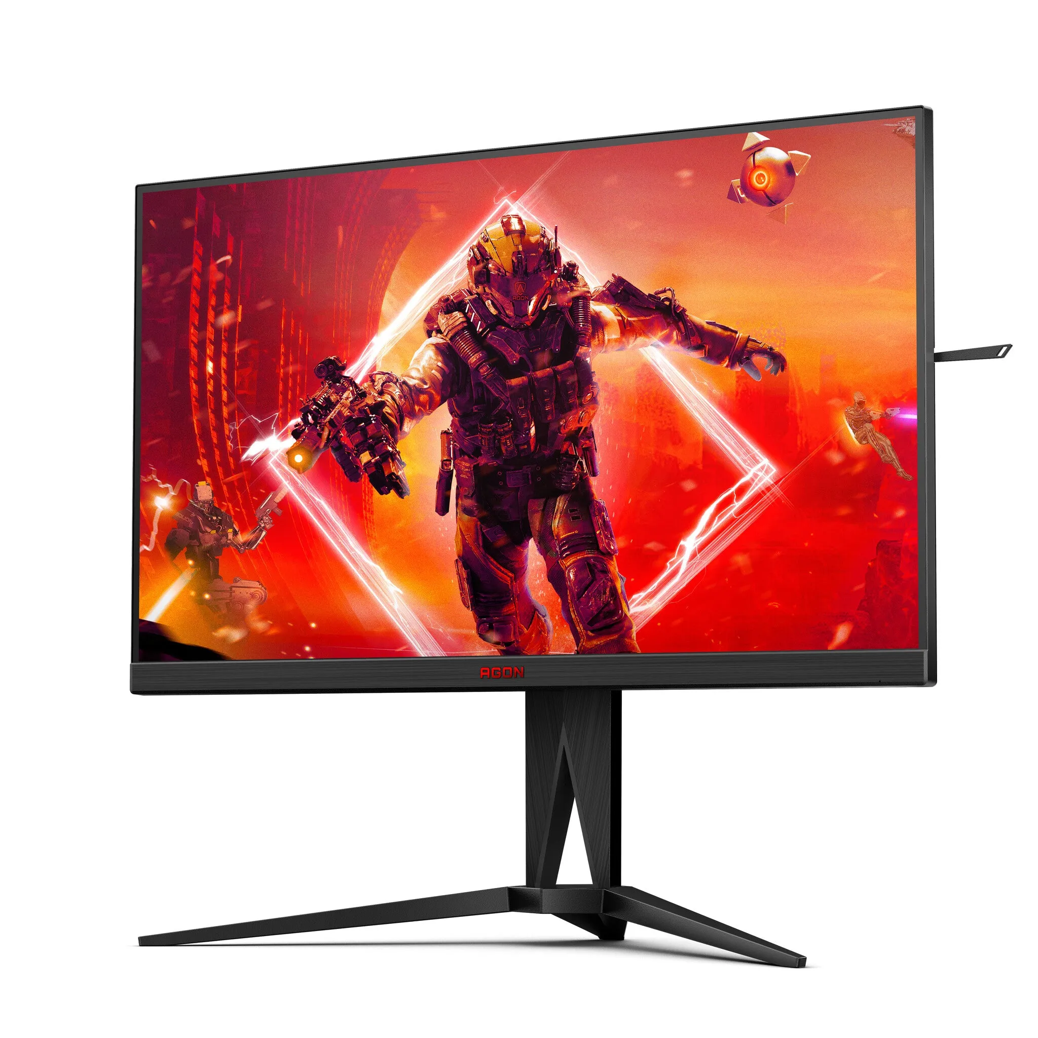 AOC AGON 5 AG325QZN/EU 31.5" Quad HD Gaming Monitor - 240Hz, 0.5ms, VA, AMD FreeSync, Height Adjustable, Black