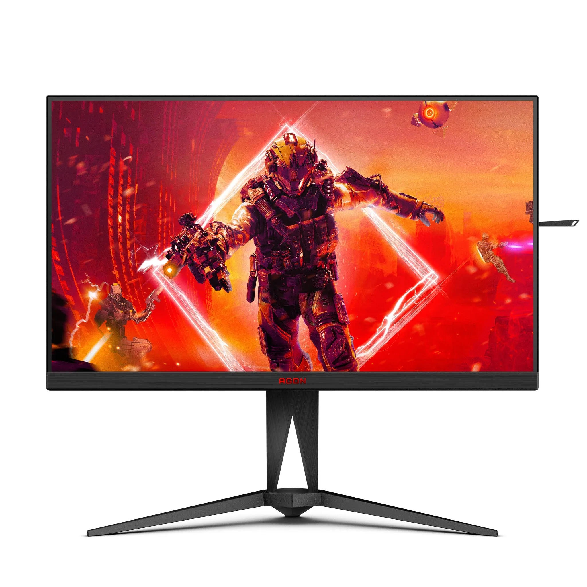 AOC AGON 5 AG325QZN/EU 31.5" Quad HD Gaming Monitor - 240Hz, 0.5ms, VA, AMD FreeSync, Height Adjustable, Black