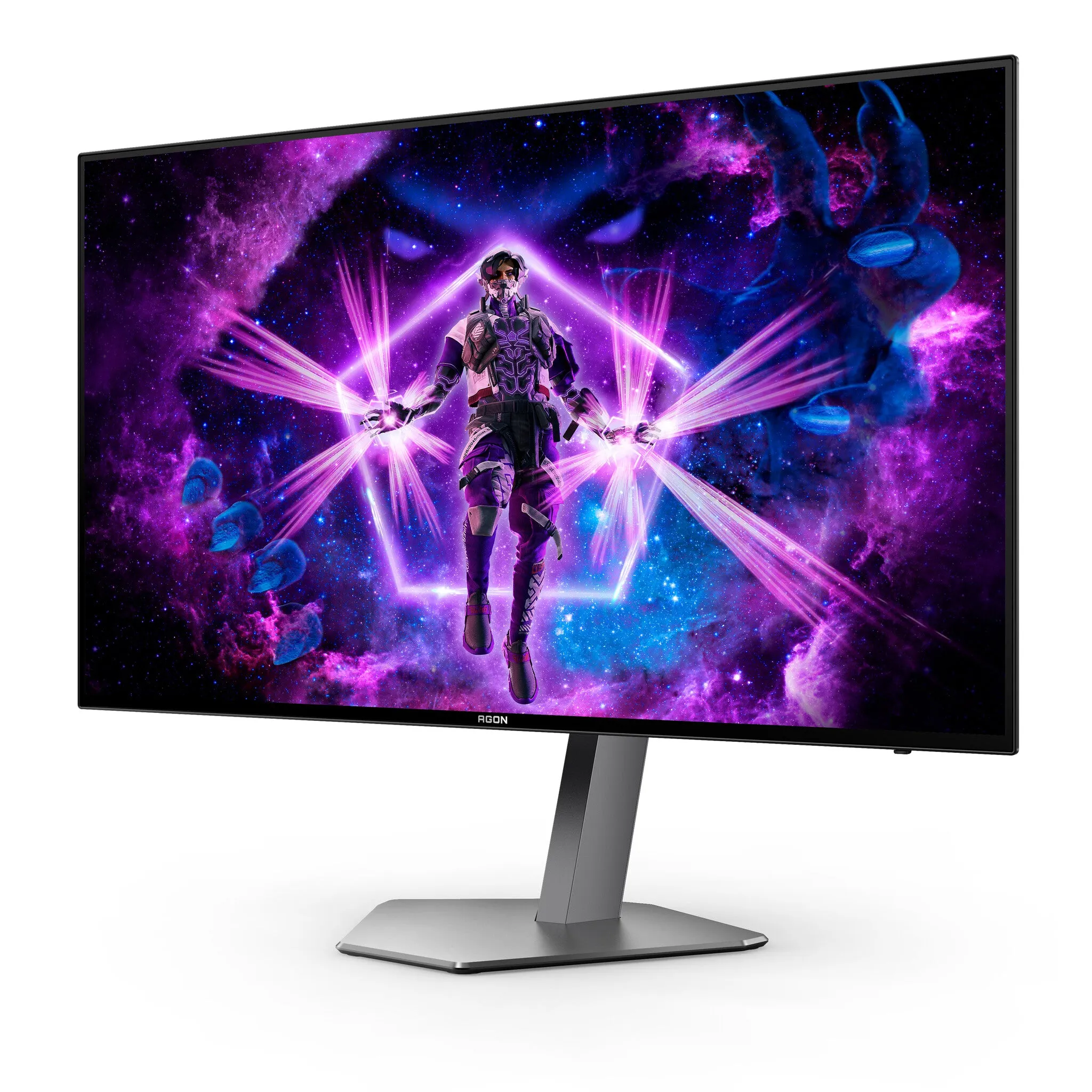 AOC AGON PRO AG276QZD 26.5" Quad HD Gaming Monitor - 240Hz, 0.03ms, OLED, G-Sync Compatible, Height Adjustable, Speakers, Black