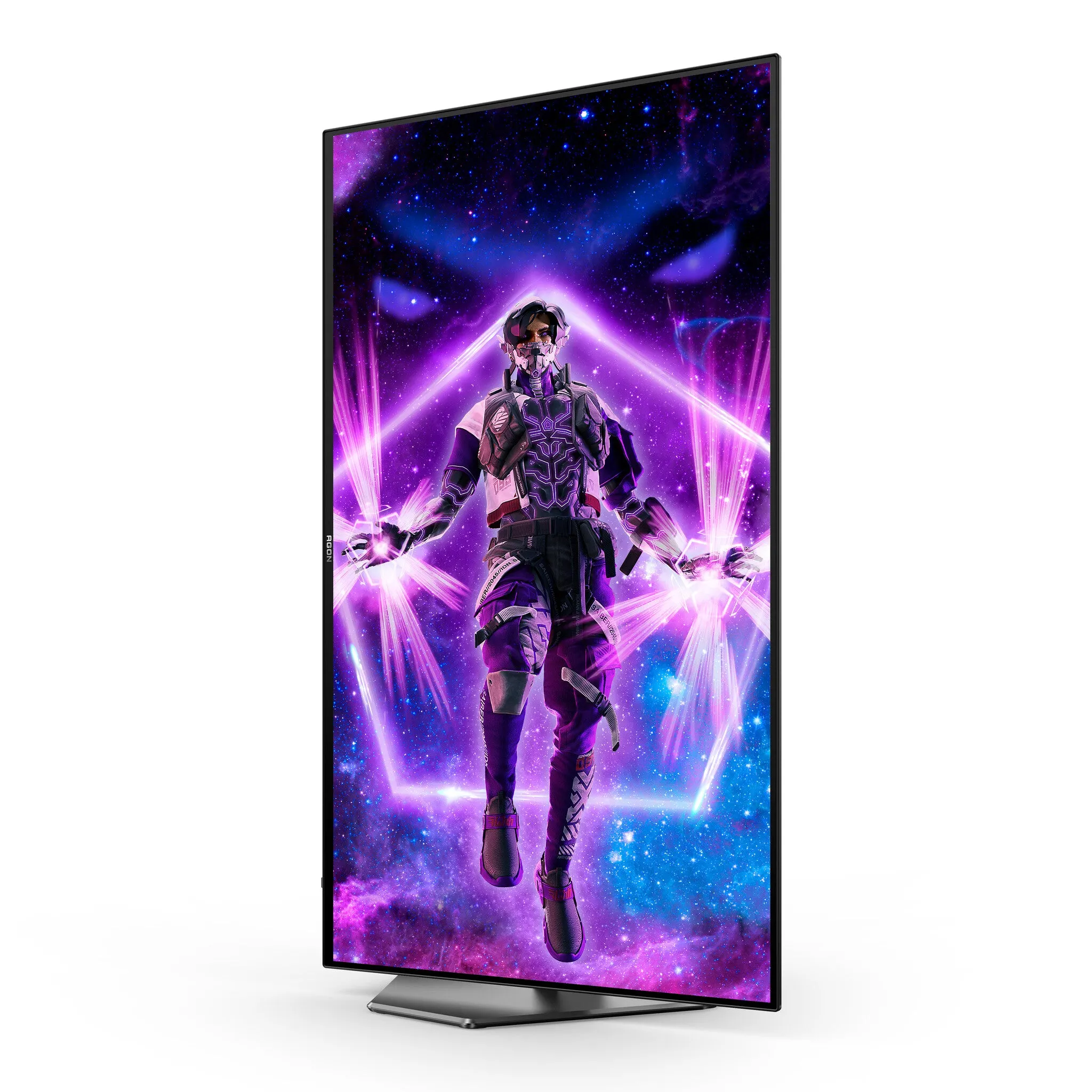AOC AGON PRO AG276QZD 26.5" Quad HD Gaming Monitor - 240Hz, 0.03ms, OLED, G-Sync Compatible, Height Adjustable, Speakers, Black