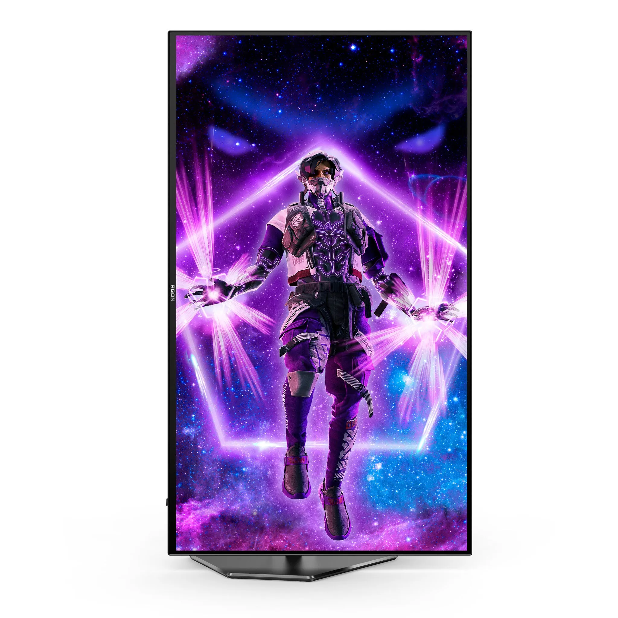 AOC AGON PRO AG276QZD 26.5" Quad HD Gaming Monitor - 240Hz, 0.03ms, OLED, G-Sync Compatible, Height Adjustable, Speakers, Black
