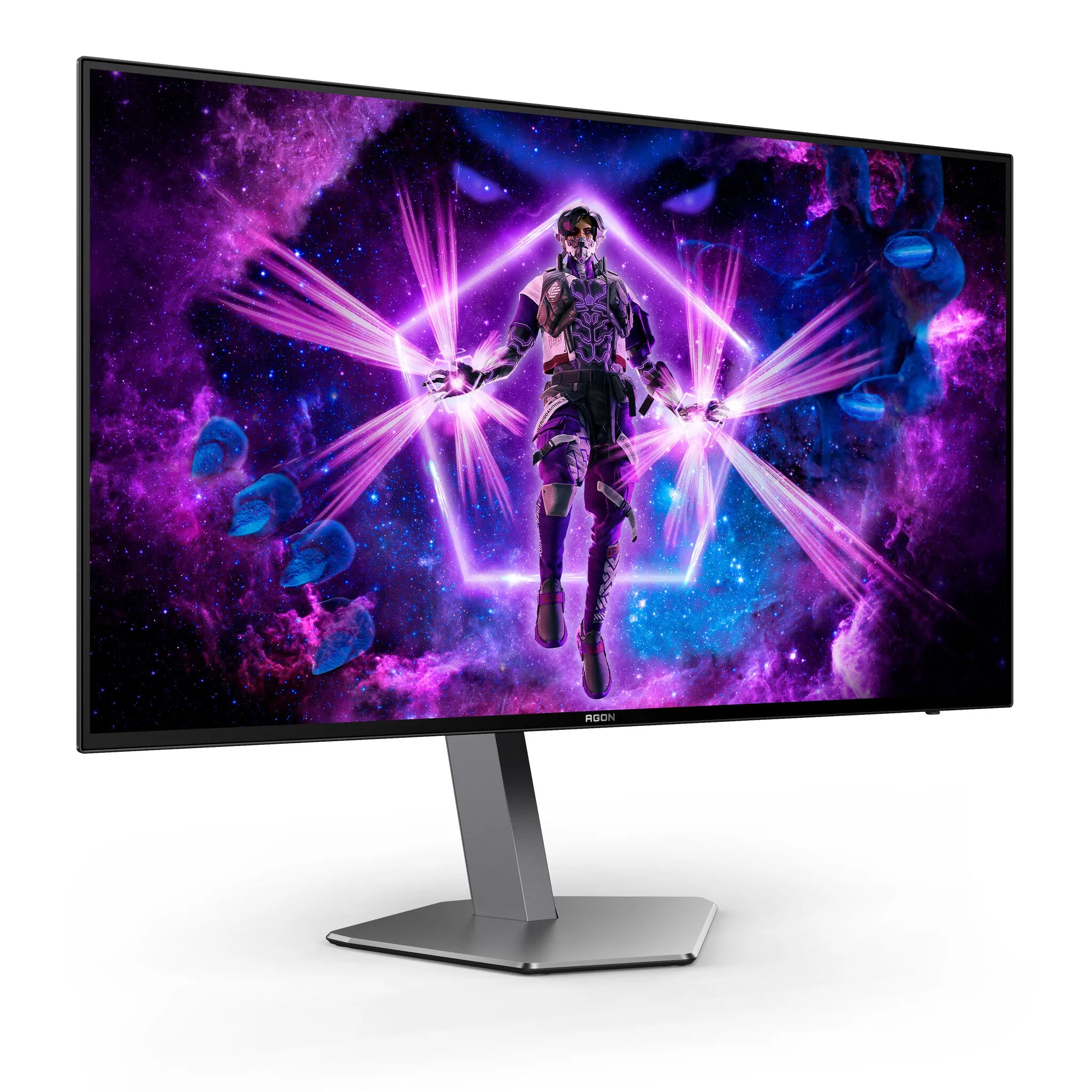 AOC AGON PRO AG276QZD 26.5" Quad HD Gaming Monitor - 240Hz, 0.03ms, OLED, G-Sync Compatible, Height Adjustable, Speakers, Black