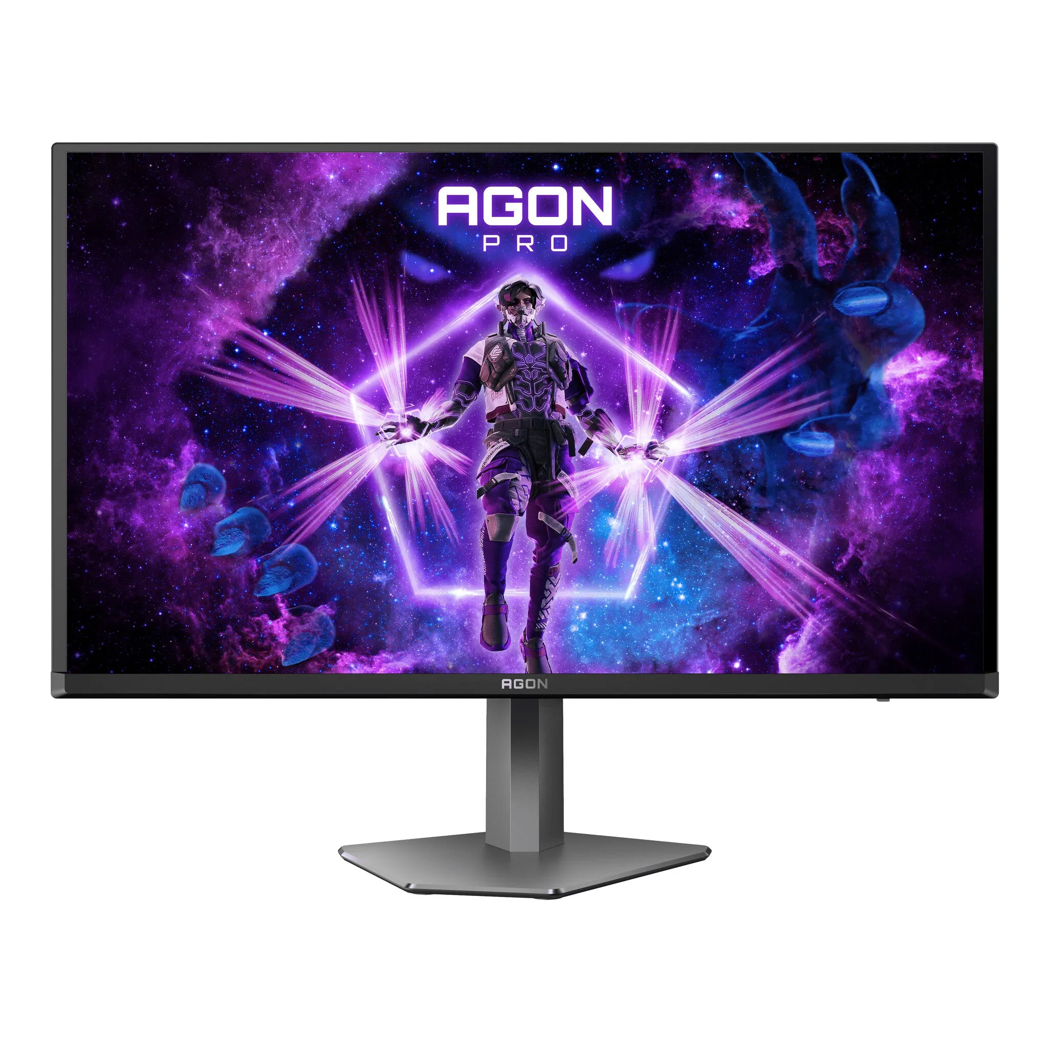 AOC AGON PRO AG276QZD2 26.7" Quad HD Gaming Monitor - 240Hz, 0.03ms, QD-OLED, AdaptiveSync, Height Adjustable, Speakers, Grey