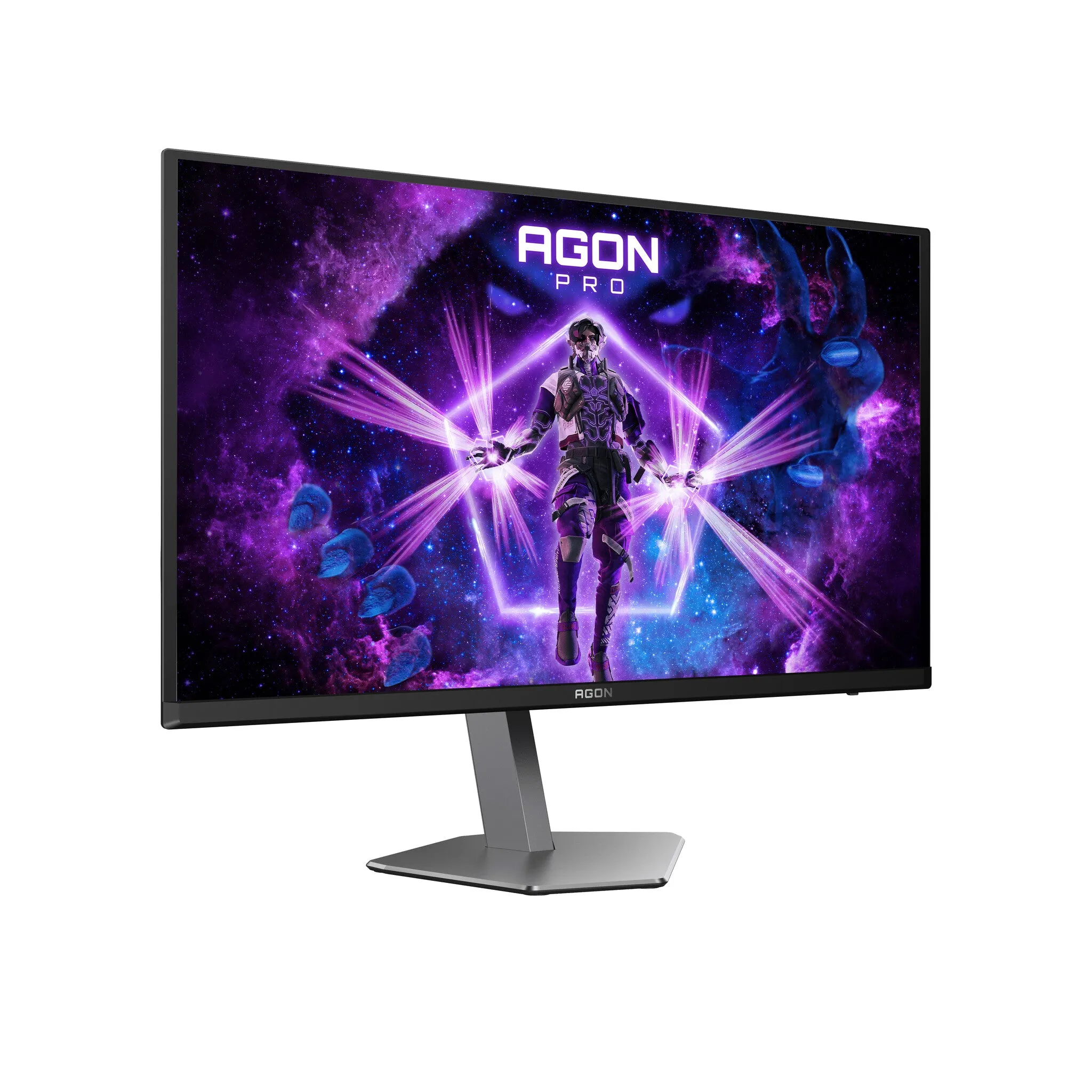 AOC AGON PRO AG276QZD2 26.7" Quad HD Gaming Monitor - 240Hz, 0.03ms, QD-OLED, AdaptiveSync, Height Adjustable, Speakers, Grey
