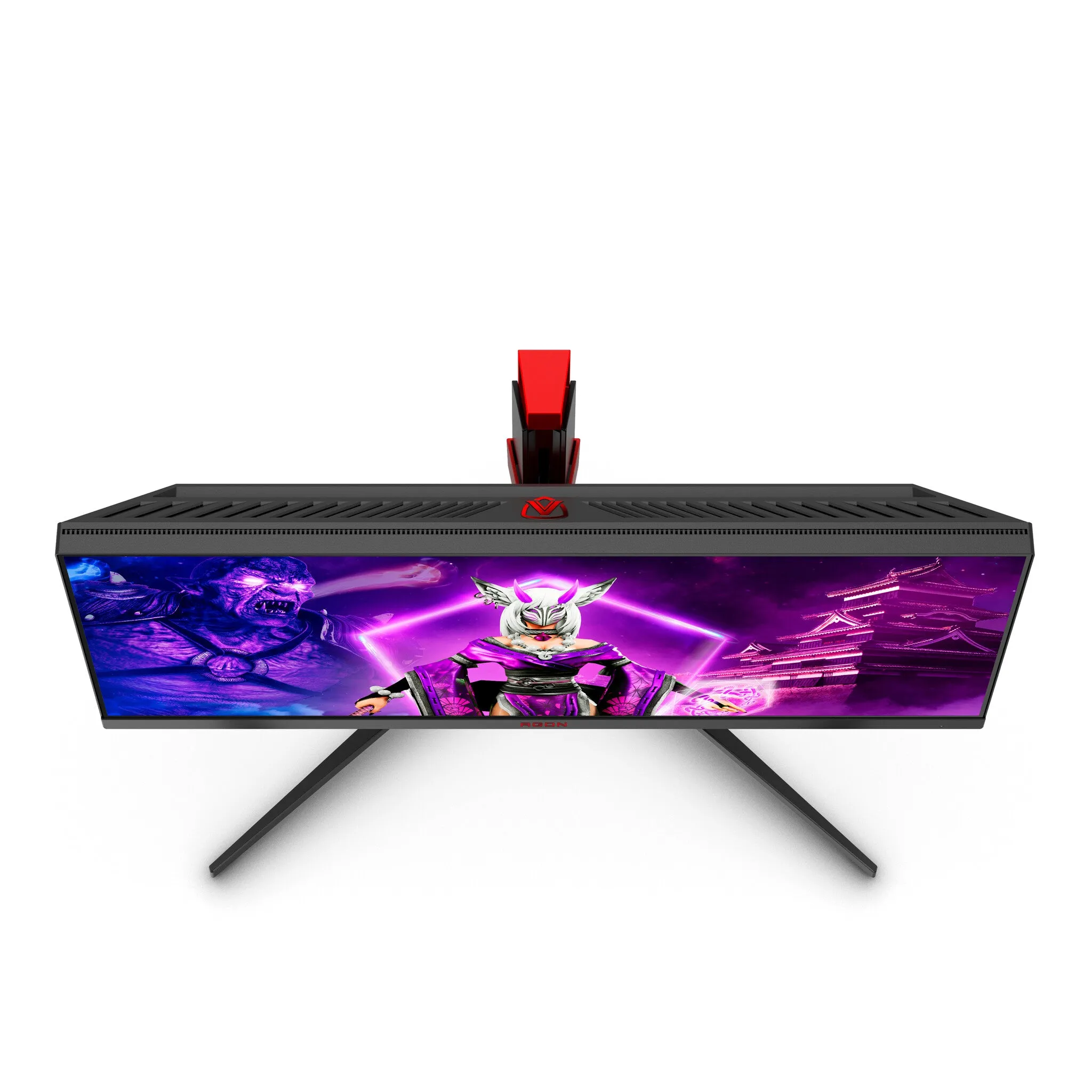 AOC AGON PRO AG344UXM 34" UltraWide Quad HD Gaming Monitor - 170Hz, 1ms, IPS, FreeSync Premium and G-SYNC Compatible, Height Adjustable, Speakers, Black and Red