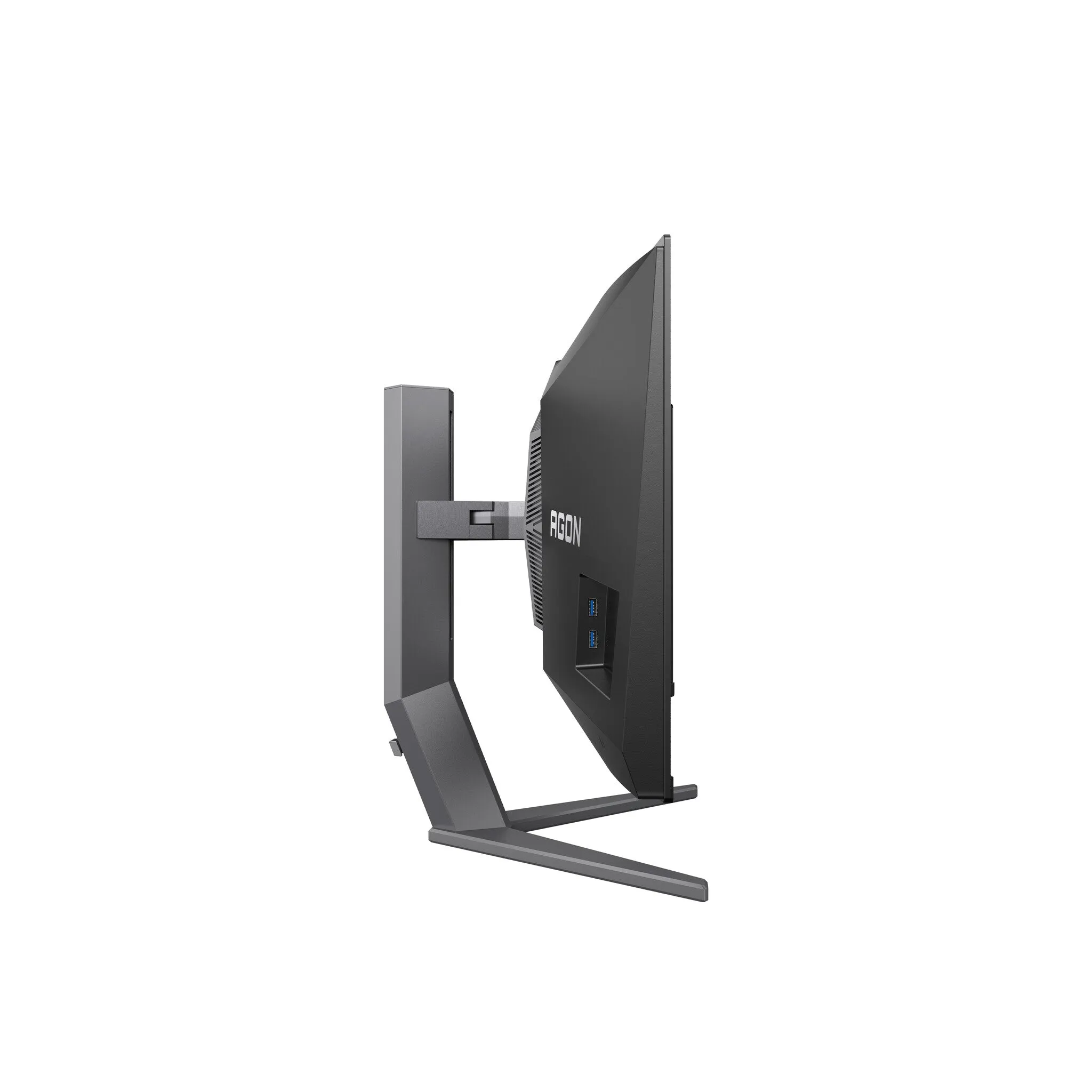 AOC AGON PRO AG346UCD 34" Wide Quad HD Curved Gaming Monitor - 175Hz, 0.03ms, QD-OLED, Adaptive Sync, Height Adjustable, Speakers, Black and Grey