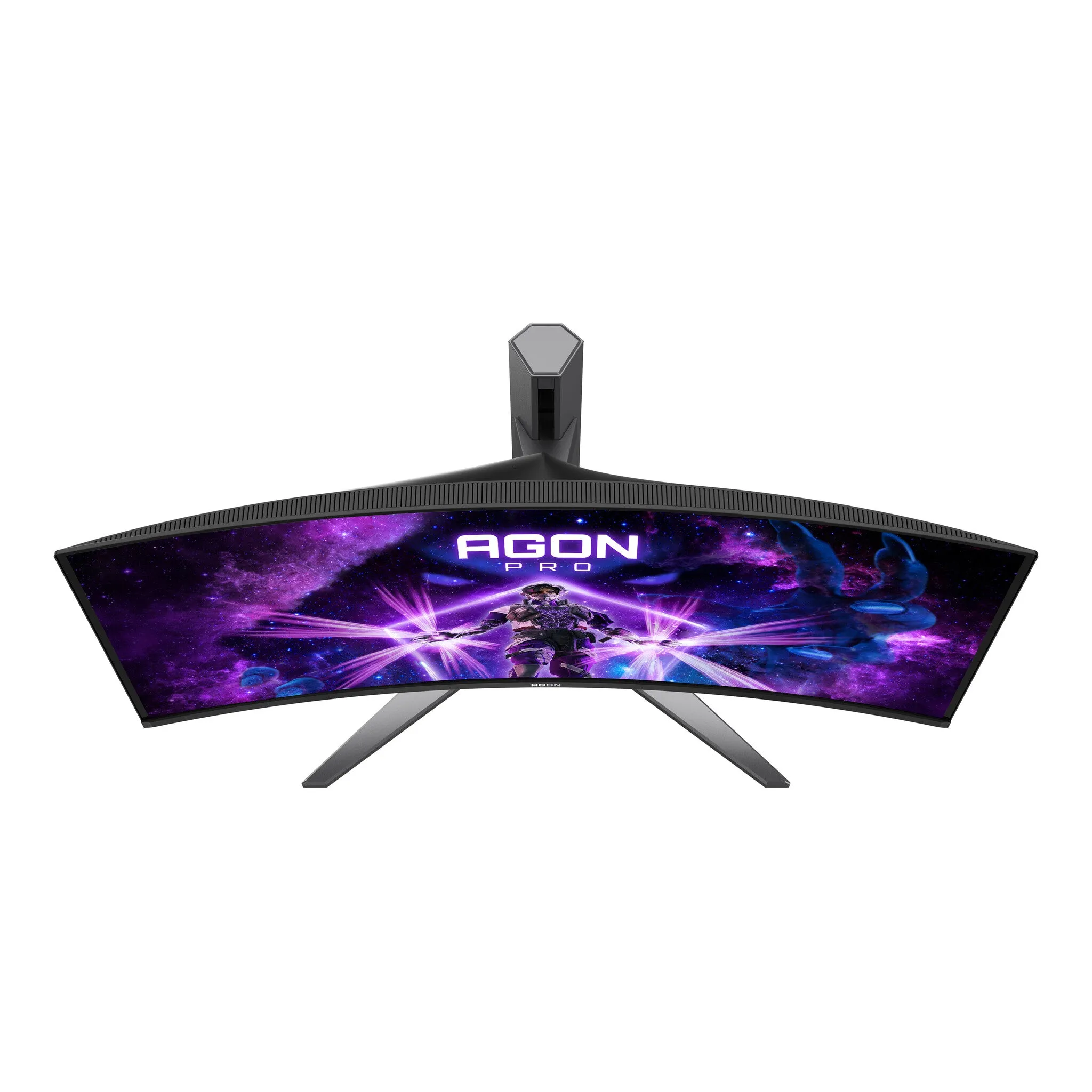 AOC AGON PRO AG346UCD 34" Wide Quad HD Curved Gaming Monitor - 175Hz, 0.03ms, QD-OLED, Adaptive Sync, Height Adjustable, Speakers, Black and Grey