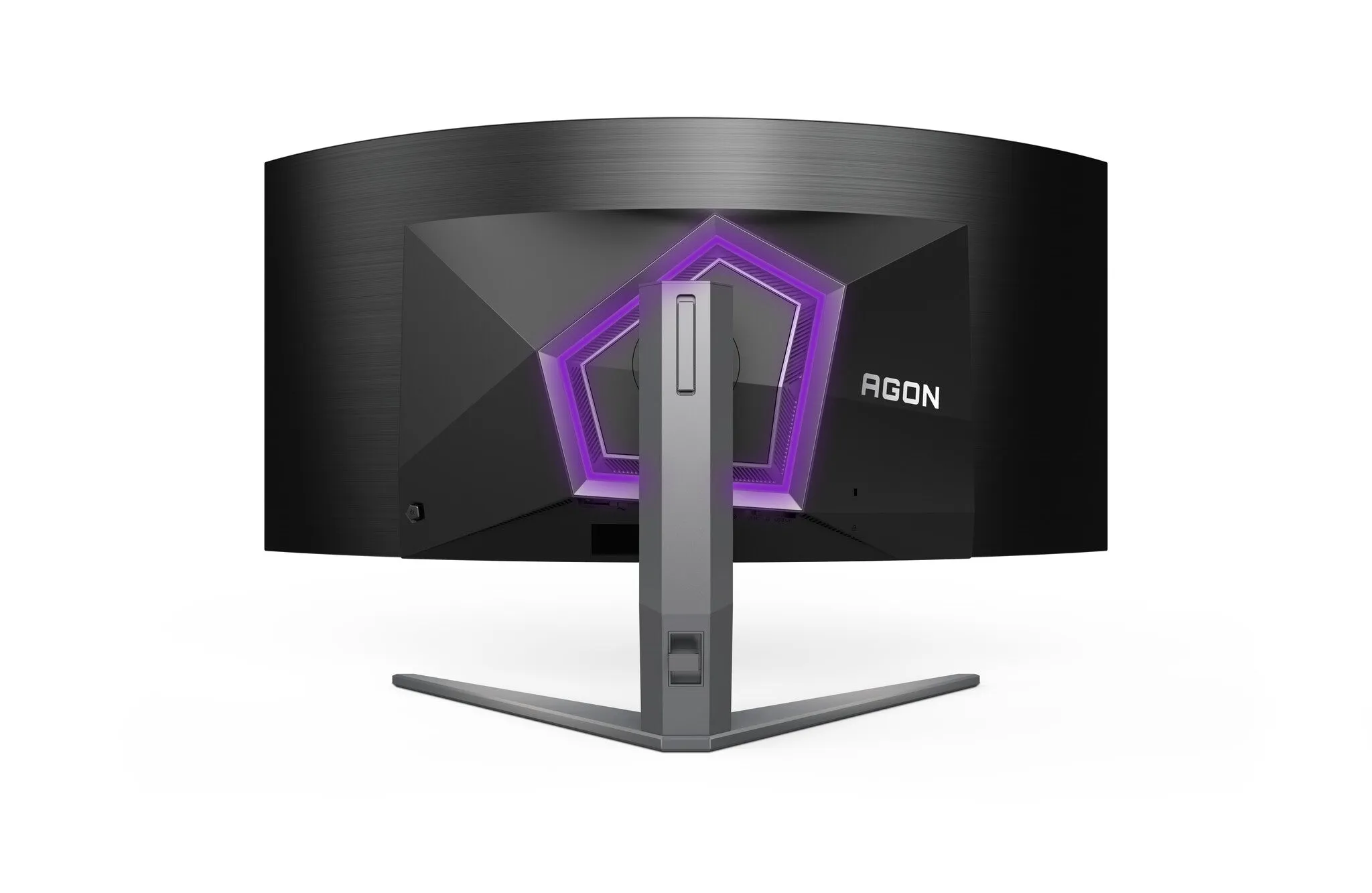 AOC AGON PRO AG456UCZD 45" Wide Quad HD Curved Gaming Monitor - 240Hz, 0.03ms, OLED, G-SYNC Compatible, Height Adjustable, Speakers, Black