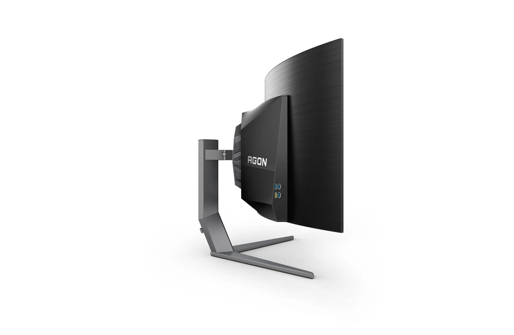 AOC AGON PRO AG456UCZD 45" Wide Quad HD Curved Gaming Monitor - 240Hz, 0.03ms, OLED, G-SYNC Compatible, Height Adjustable, Speakers, Black