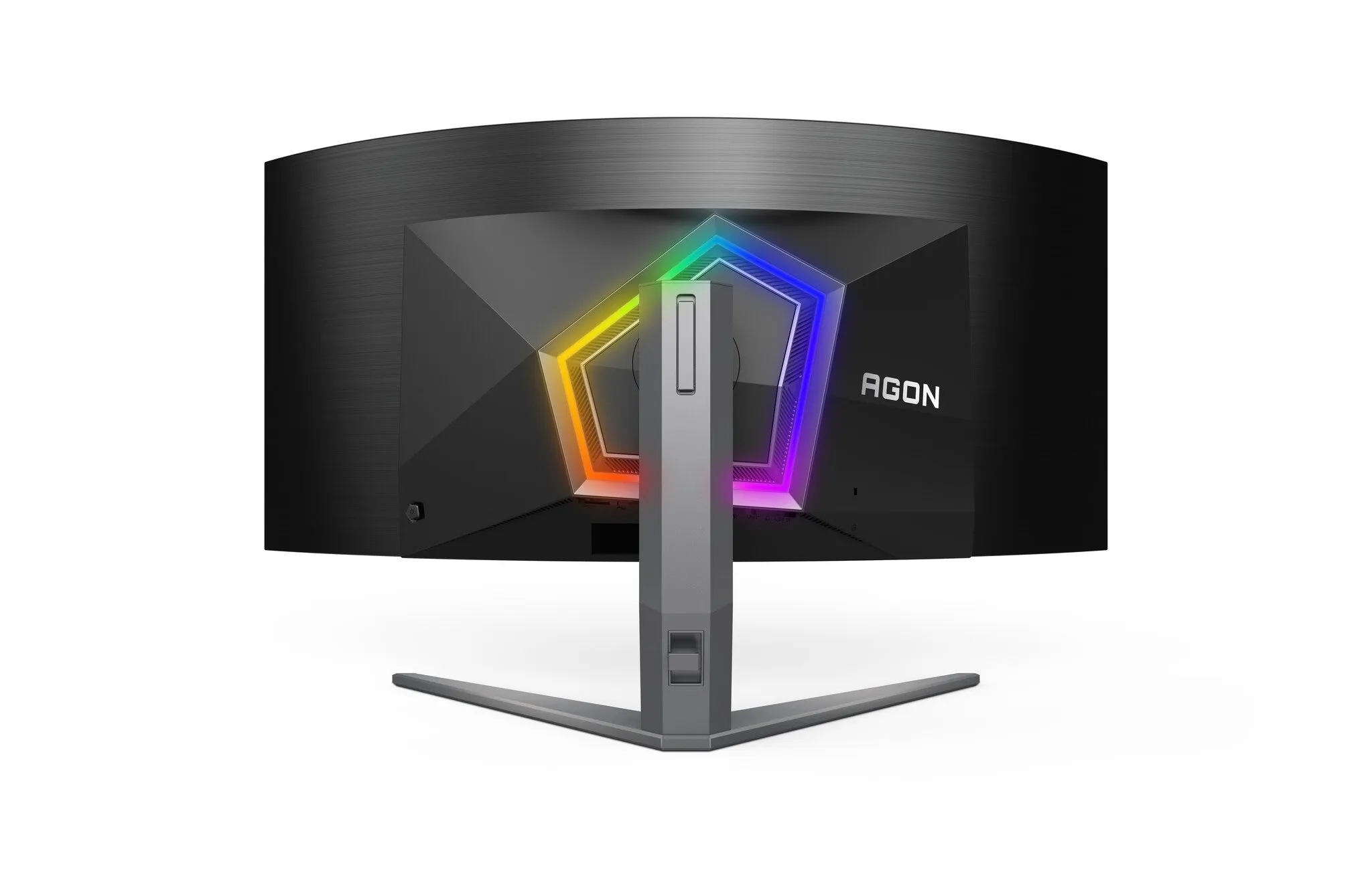 AOC AGON PRO AG456UCZD 45" Wide Quad HD Curved Gaming Monitor - 240Hz, 0.03ms, OLED, G-SYNC Compatible, Height Adjustable, Speakers, Black