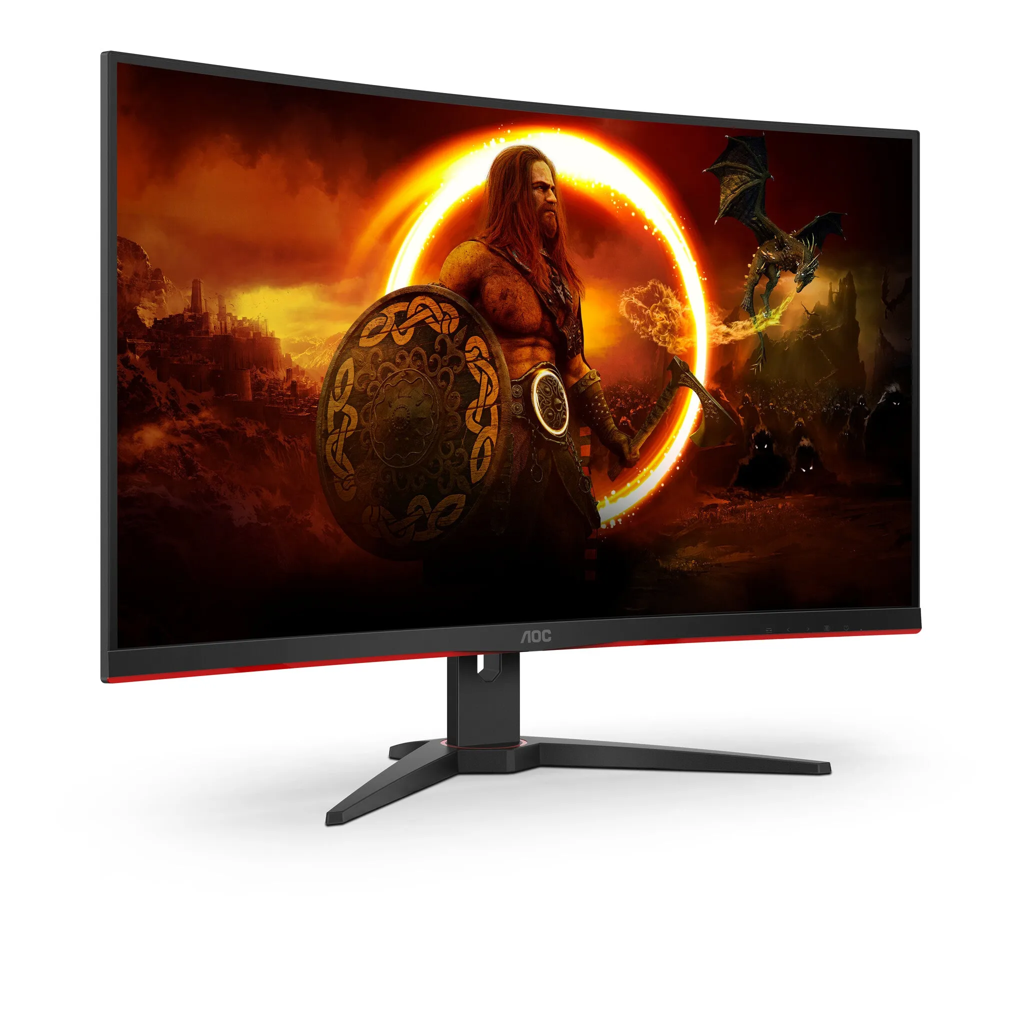 AOC C32G2ZE 32'' Curved Gaming Monitor - FHD, 240Hz, 1ms, FreeSync Premium