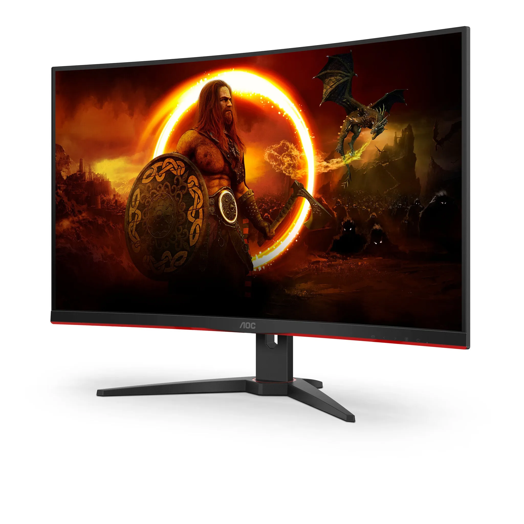 AOC C32G2ZE 32'' Curved Gaming Monitor - FHD, 240Hz, 1ms, FreeSync Premium