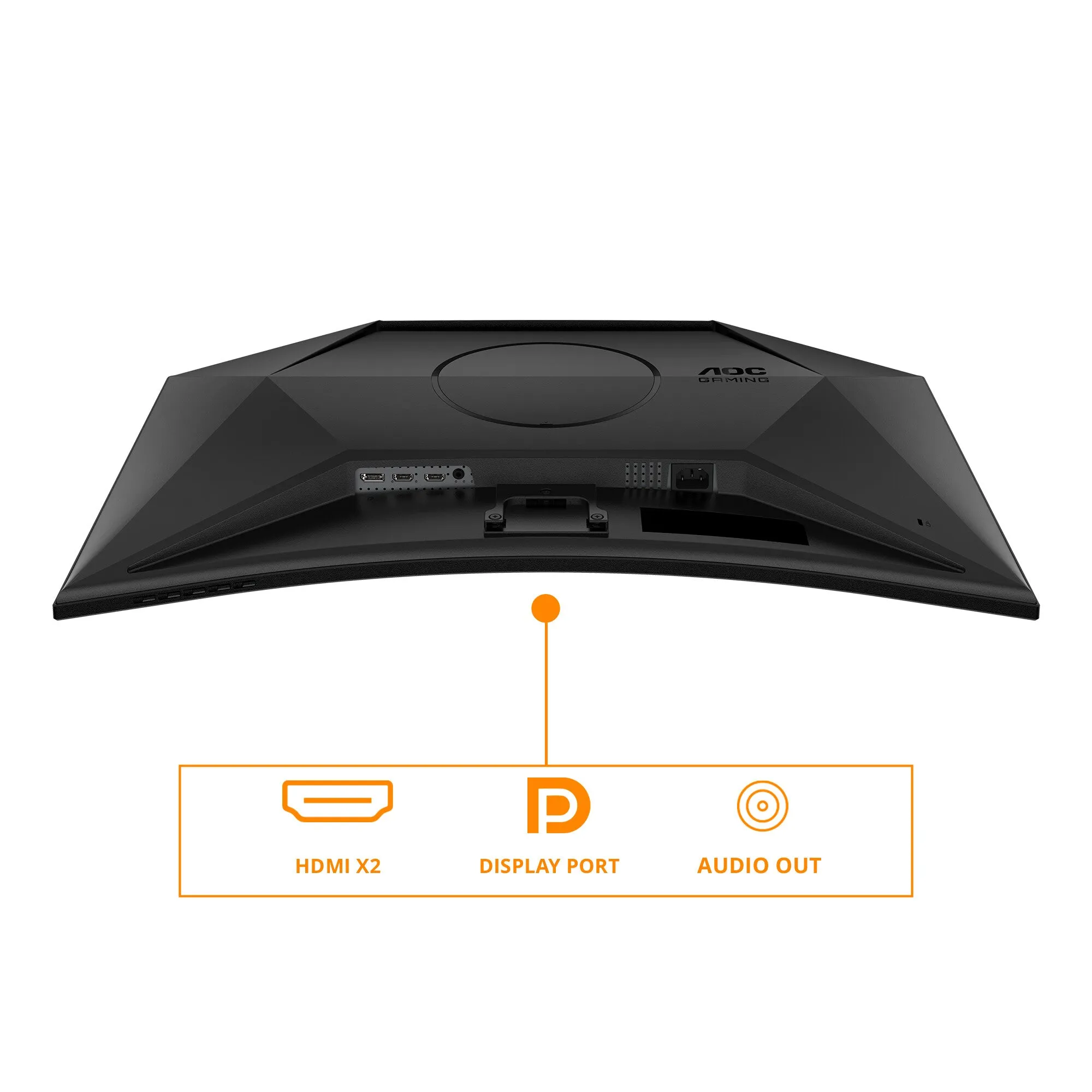 AOC CQ32G4VE 32'' Curved Gaming Monitor - QHD, 180Hz, 1ms, HDR10, FreeSync, Black & Grey