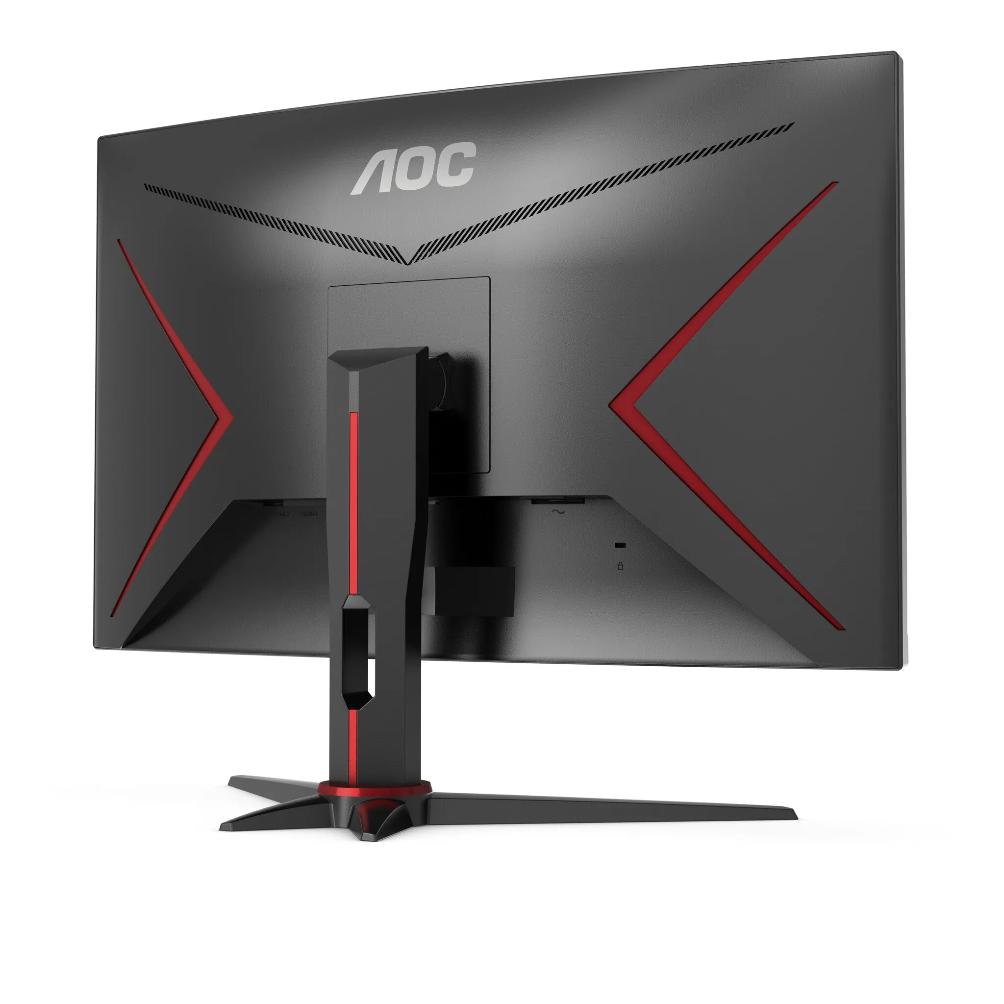 AOC G2 C24G2AE/BK 23.6" Full HD Curved Gaming Monitor - 165Hz, 1ms, VA, AMD FreeSync Premium, Speakers, Black and Red