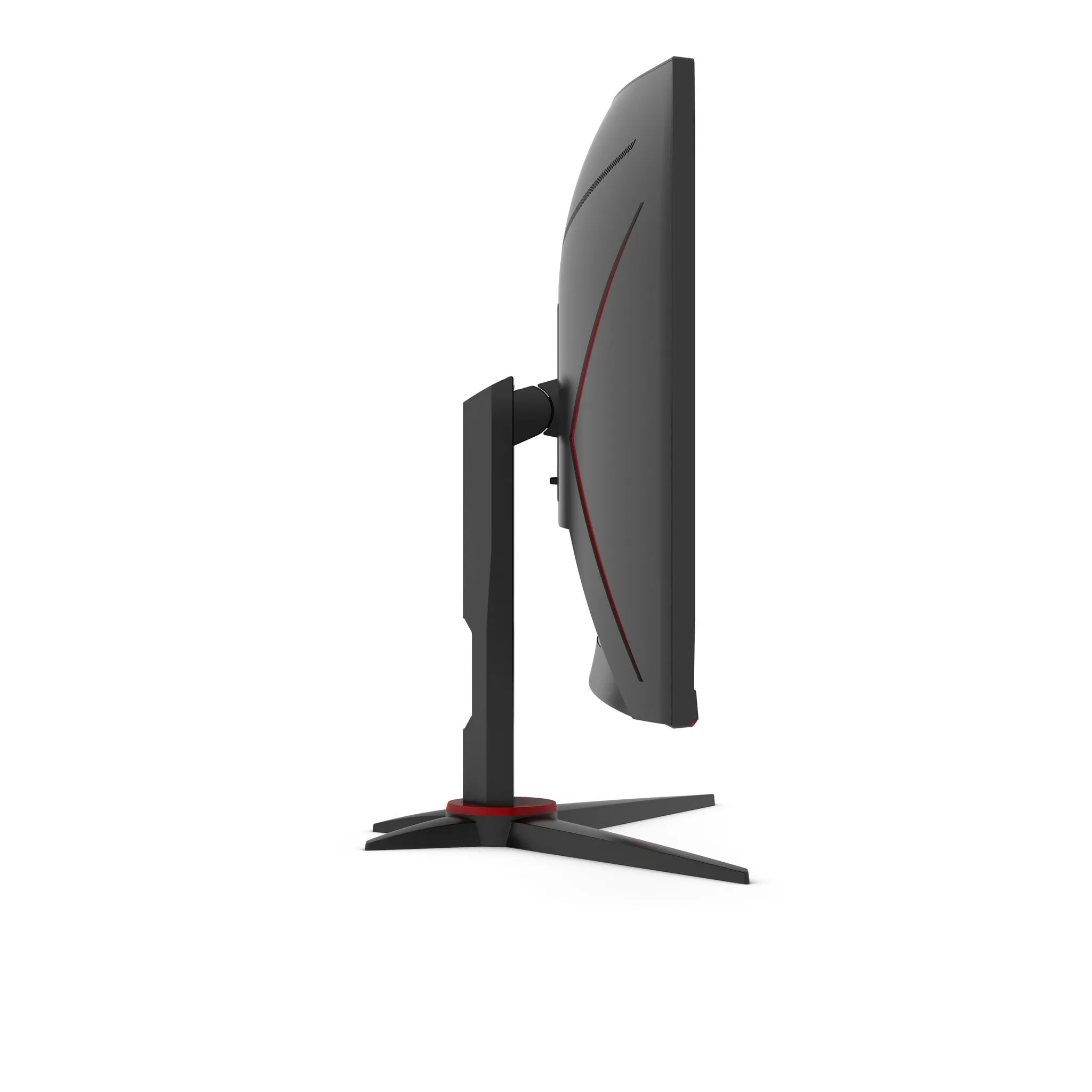 AOC G2 C24G2AE/BK 23.6" Full HD Curved Gaming Monitor - 165Hz, 1ms, VA, AMD FreeSync Premium, Speakers, Black and Red