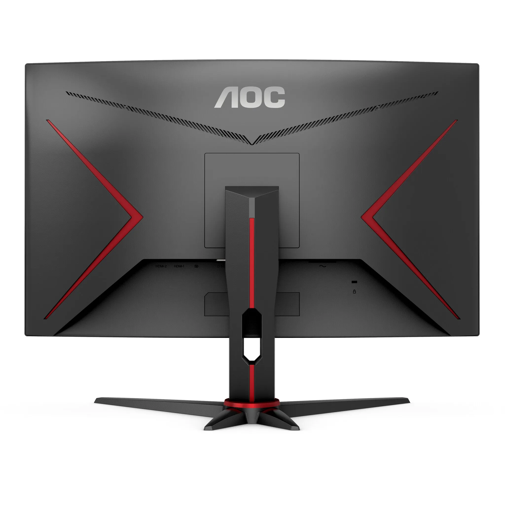 AOC G2 C24G2AE/BK 23.6" Full HD Curved Gaming Monitor - 165Hz, 1ms, VA, AMD FreeSync Premium, Speakers, Black and Red
